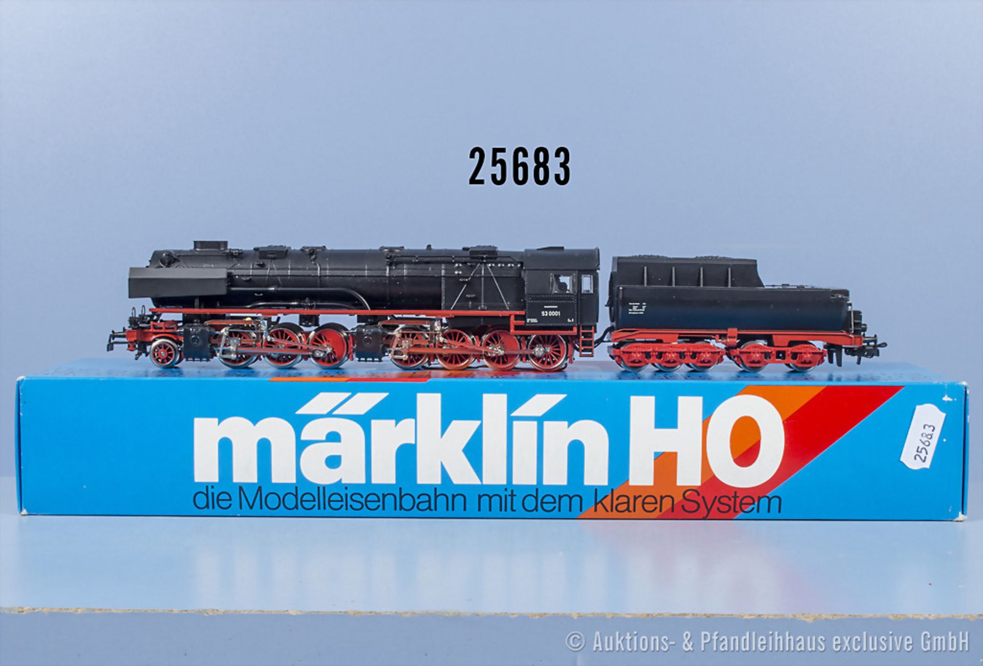 Märklin H0 3102 Typ 1 Schlepptenderlok der DRG, BN 53 0001, Zustand 1, in ...