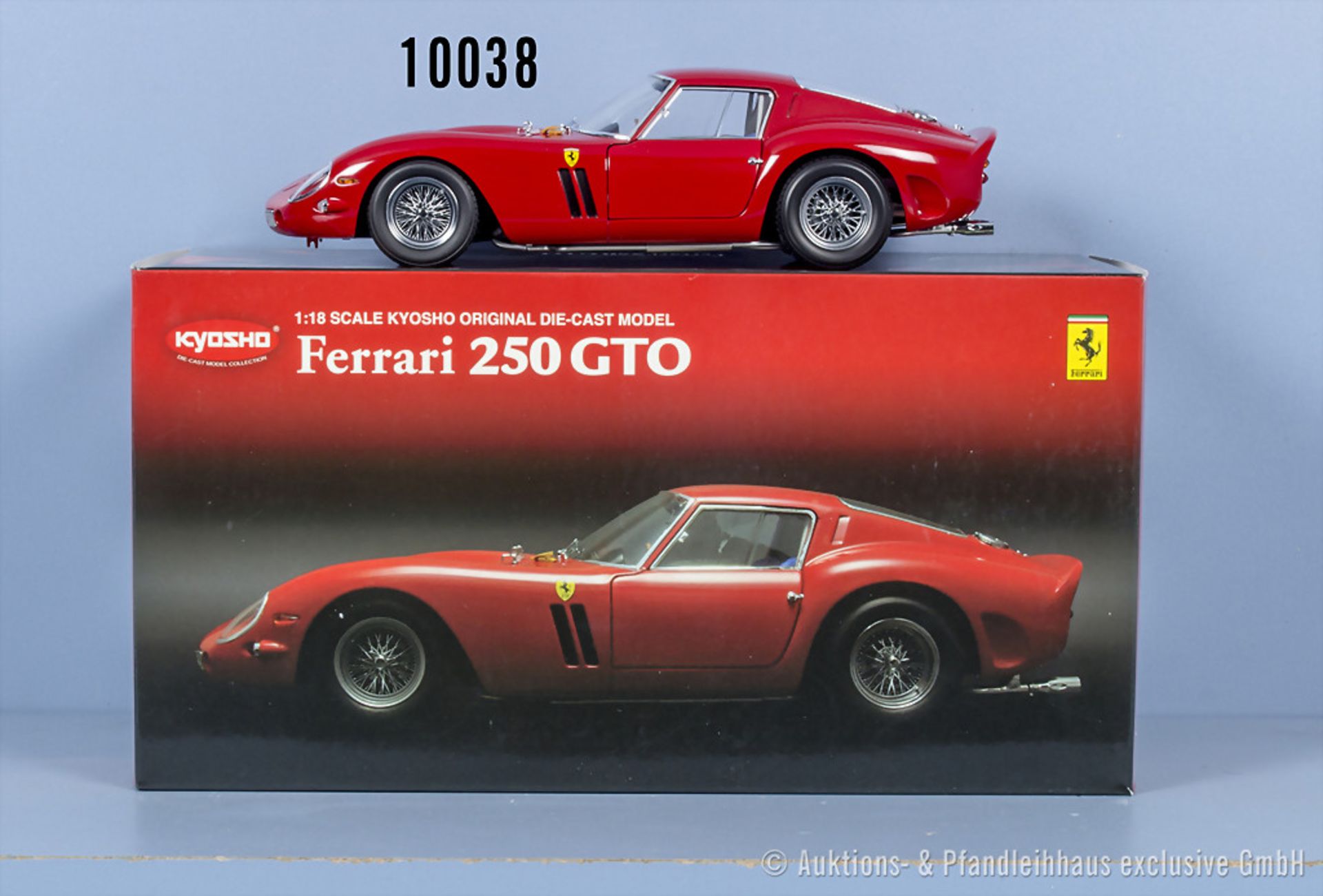 Kyosho Ferrari 250 GTO, Metall, M 1:18, Z 0-1, ...