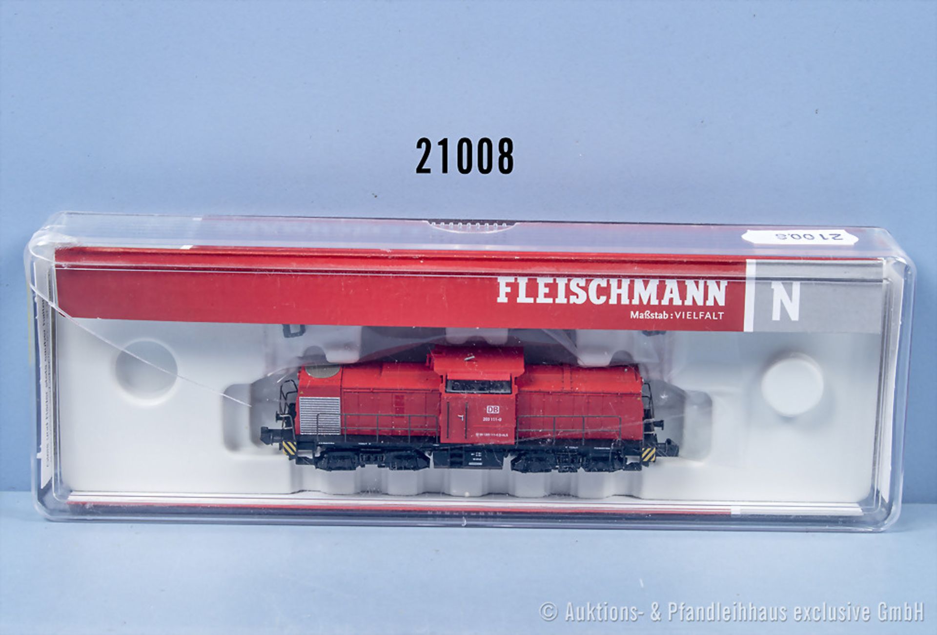 Fleischmann Spur N 721101 Diesellok der DB, BN 203 111-0, n.A.d.E. digitalisiert, ...