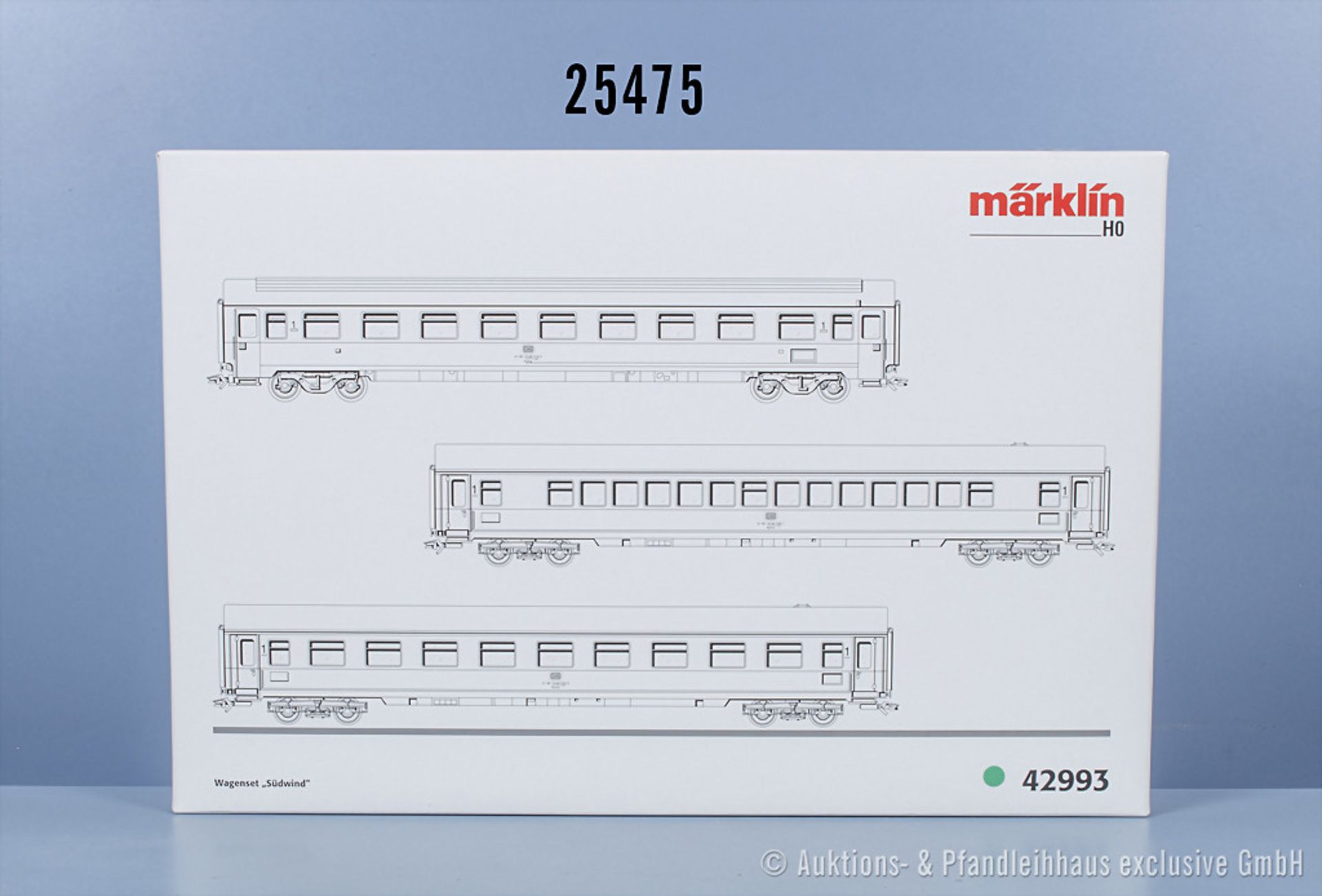 Märklin H0 42993 Wagenset "Südwind", Zustand 0-1, in ...