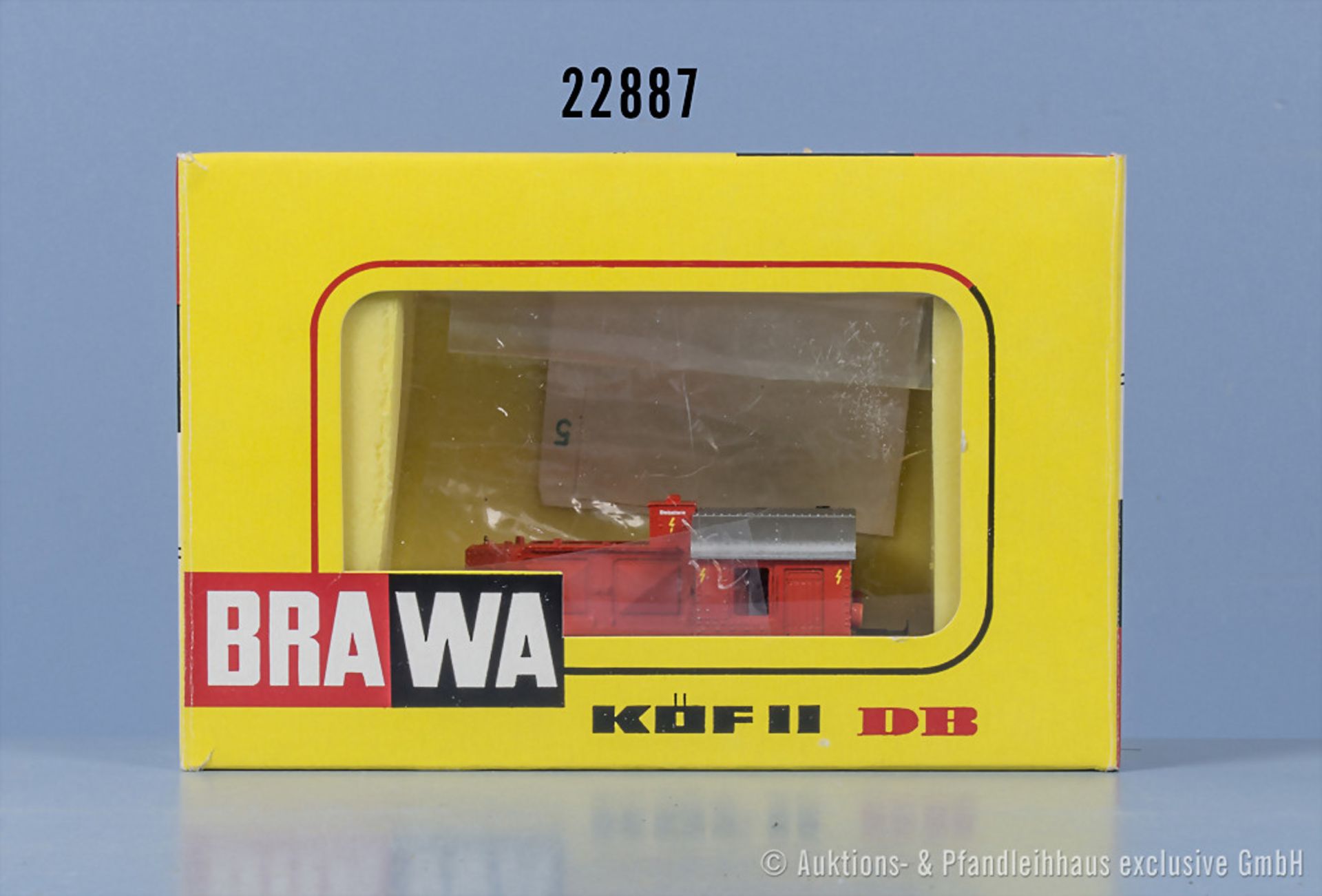 Brawa H0 470.5 Diesellok der ÖBB, BN 150.01, Zustand 1, in OVP, 1 Puffer liegt lose ...