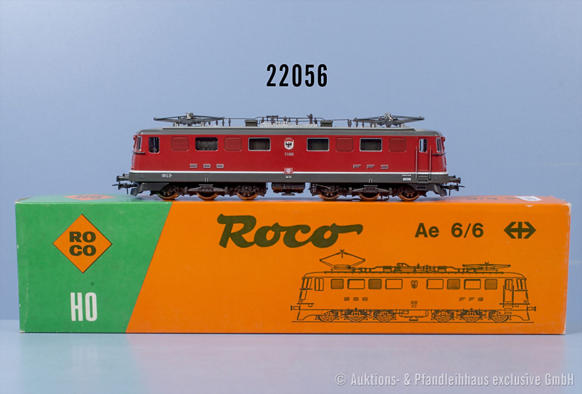 Roco H0 43938 E-Lok der SBB, BN 11444, Zustand 1-2, in OVP, ...