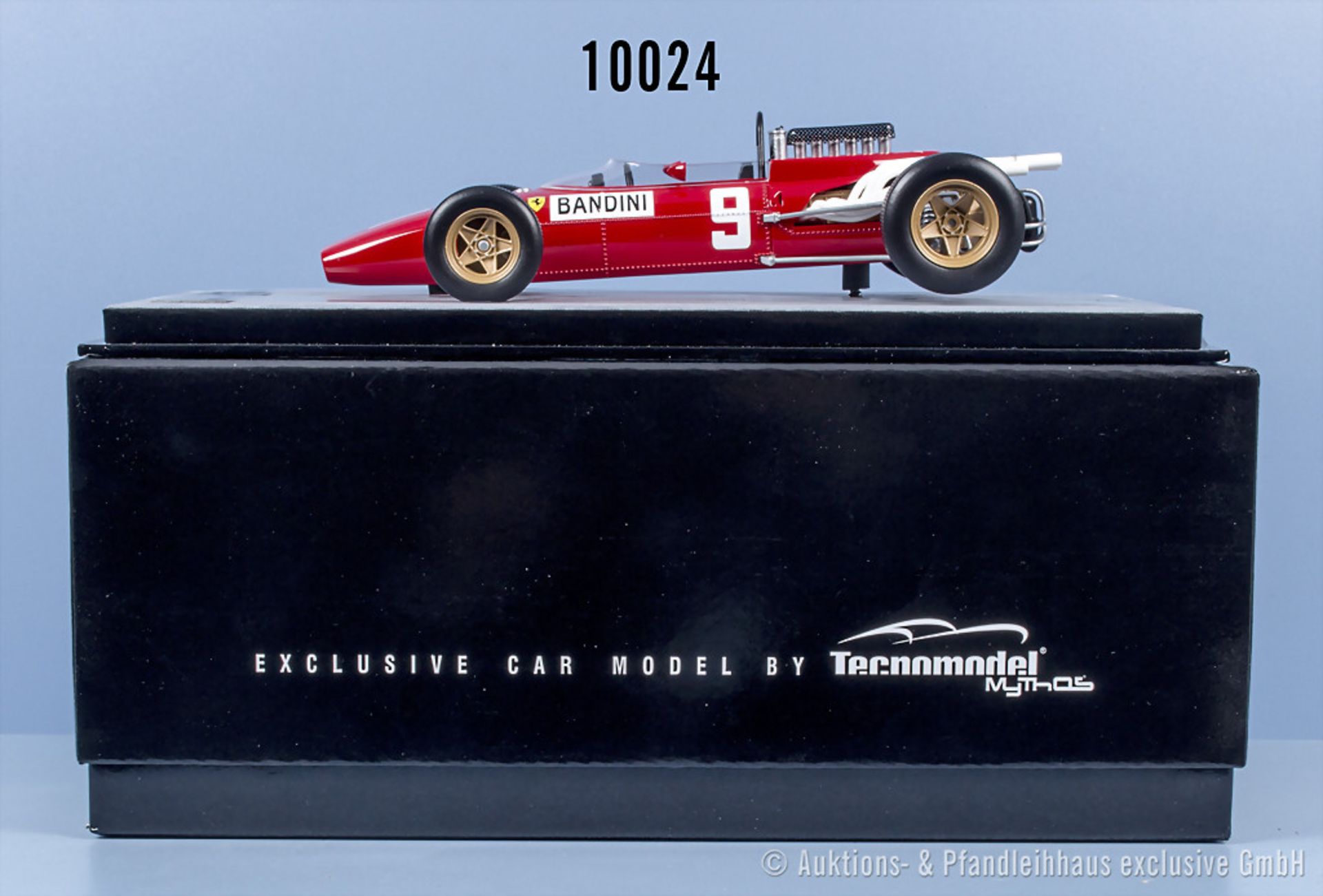 Tecnomodel Mythos TM18-163B Ferrari 312F1, Metall, M 1:18, Z 0-1, OVP, limitiert ...