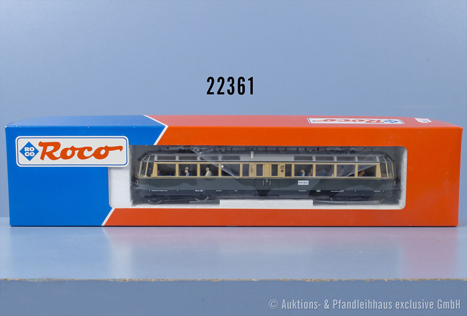 Roco H0 43598 Elektrotriebwagen Gläserner Zug der DRG, BN 1999, mit ...