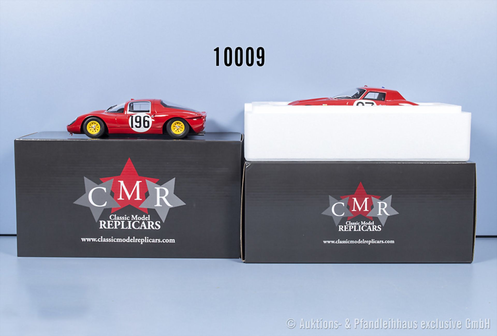 2 CMR Ferrari Modelle, CMR077 250 GTO und CMR042 Dino 206 S, Metall, M 1:18, Z 0-1, ...