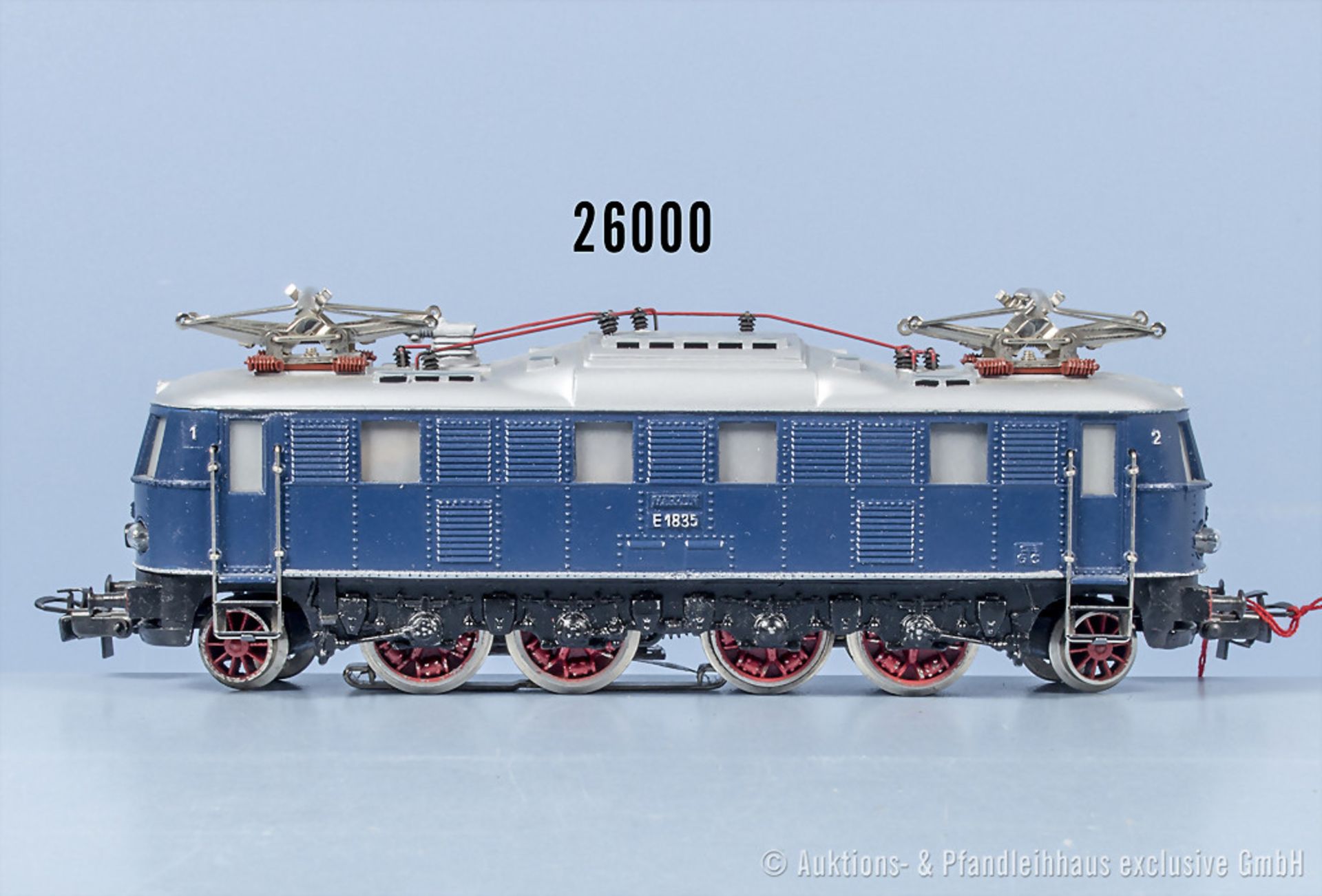 Märklin H0 3023 Typ 1 E-Lok der DB, BN E1835, Z ...