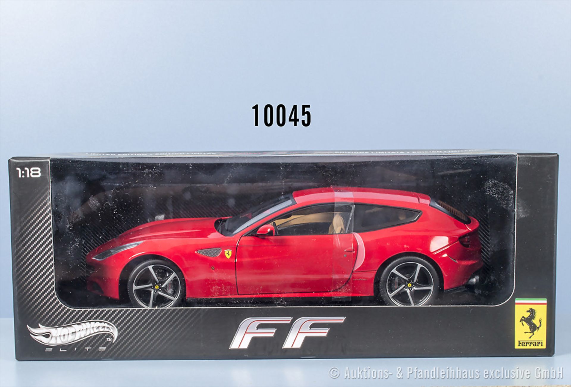 Hotwheels Elite Ferrari FF, Metall, 1:18, Z 0, ...