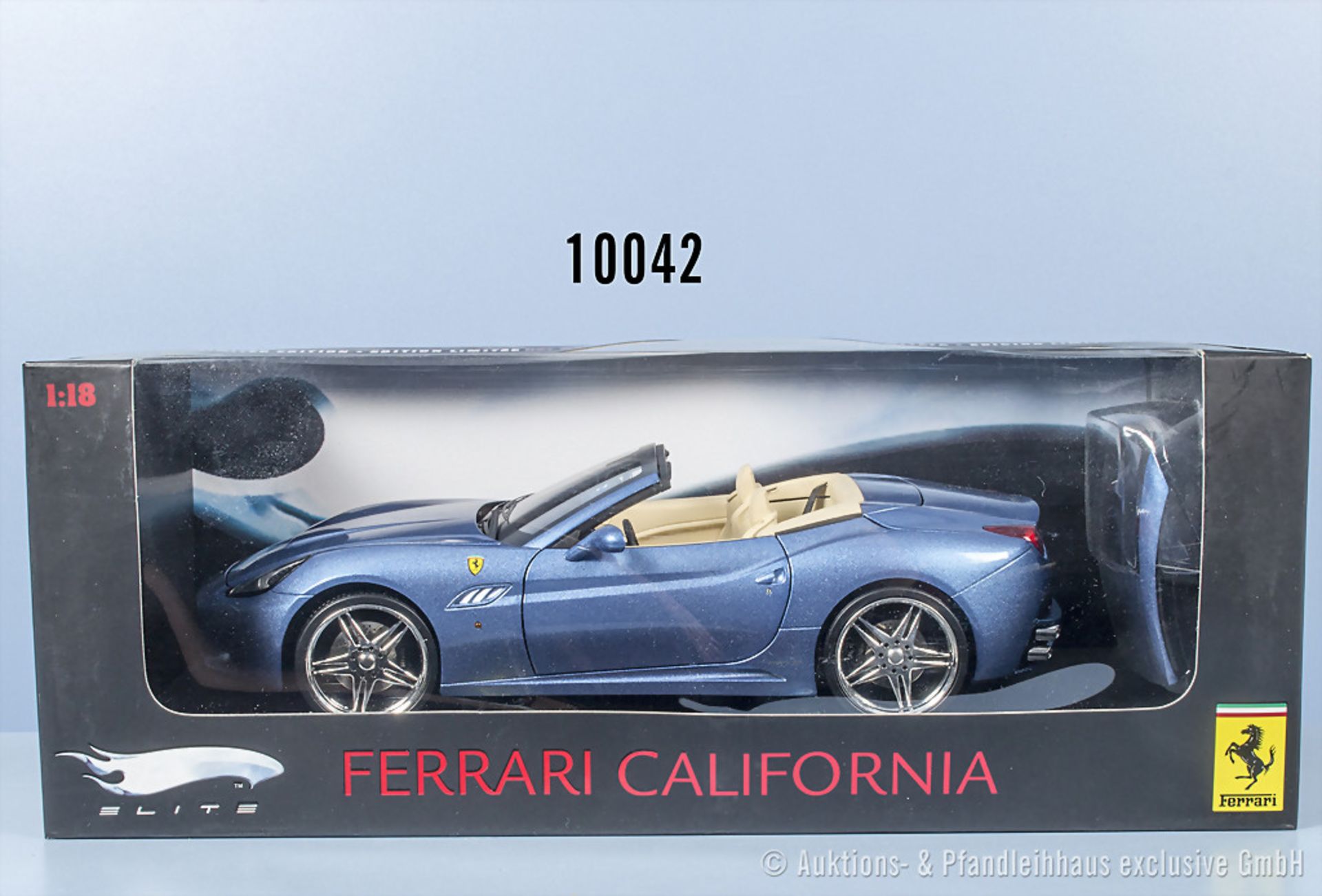 Hotwheels Elite Ferrari California, Metall, 1:18, Z 0, ...