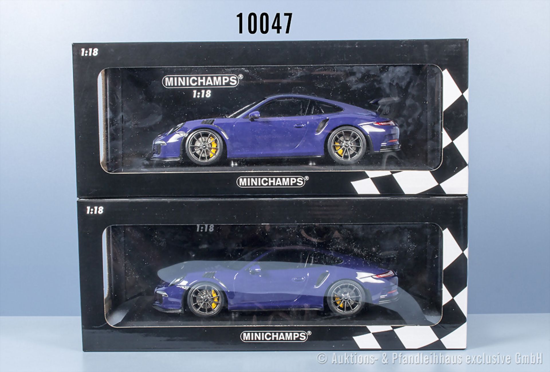 2 Minichamps Porsche 911 GT3 RS - 2015, Metall, 1:18, Z 0, ...