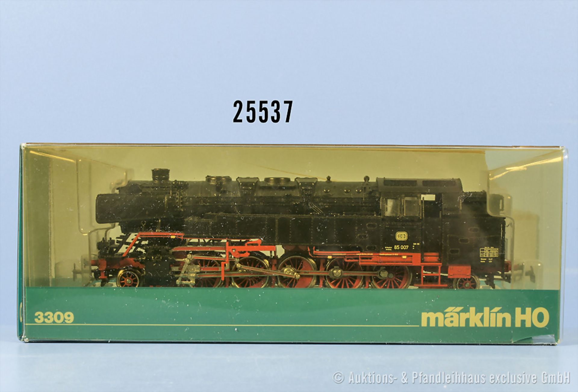 Märklin H0 3309 Tenderlok der DB, BN 85 007, Z 1-2, in OVP, OVP ...