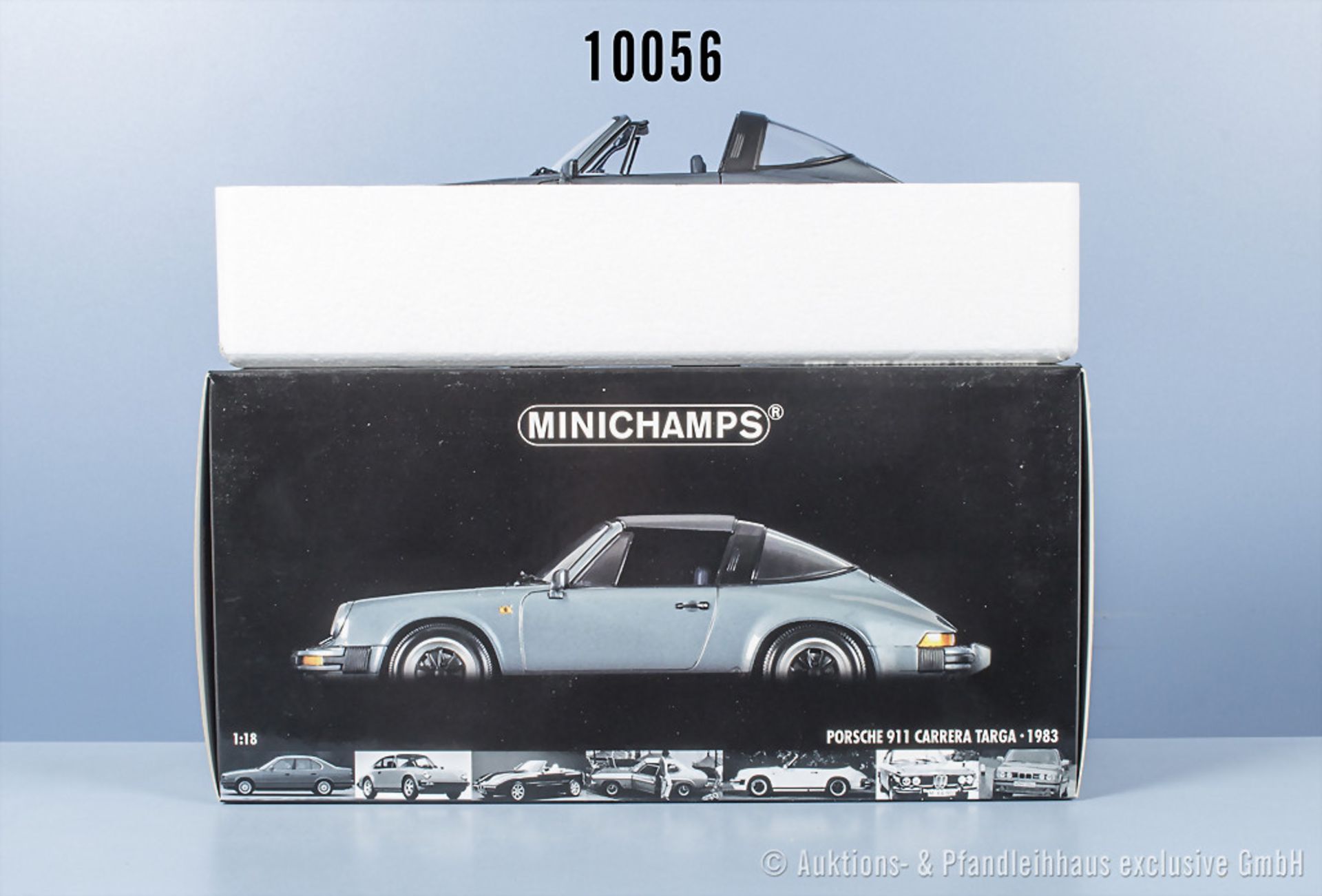 Minichamps Porsche 911 Carrera Targa 1983, Metall, 1:18, Z 0, ...