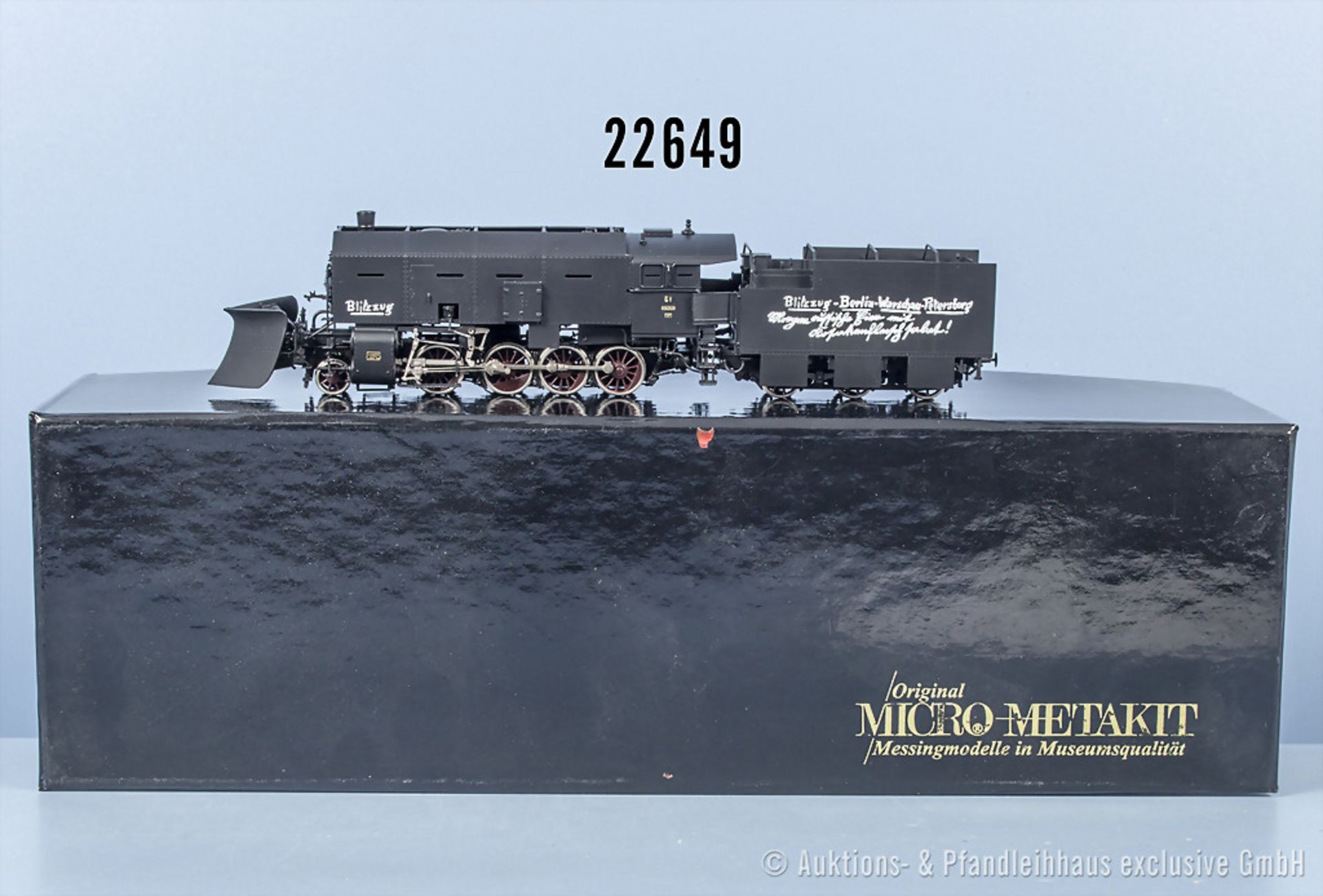 Micro-Metakit H0 97403 L Schlepptenderlok der K.Bay.Sts.B., BN 5211 in teilgepanzerter ...