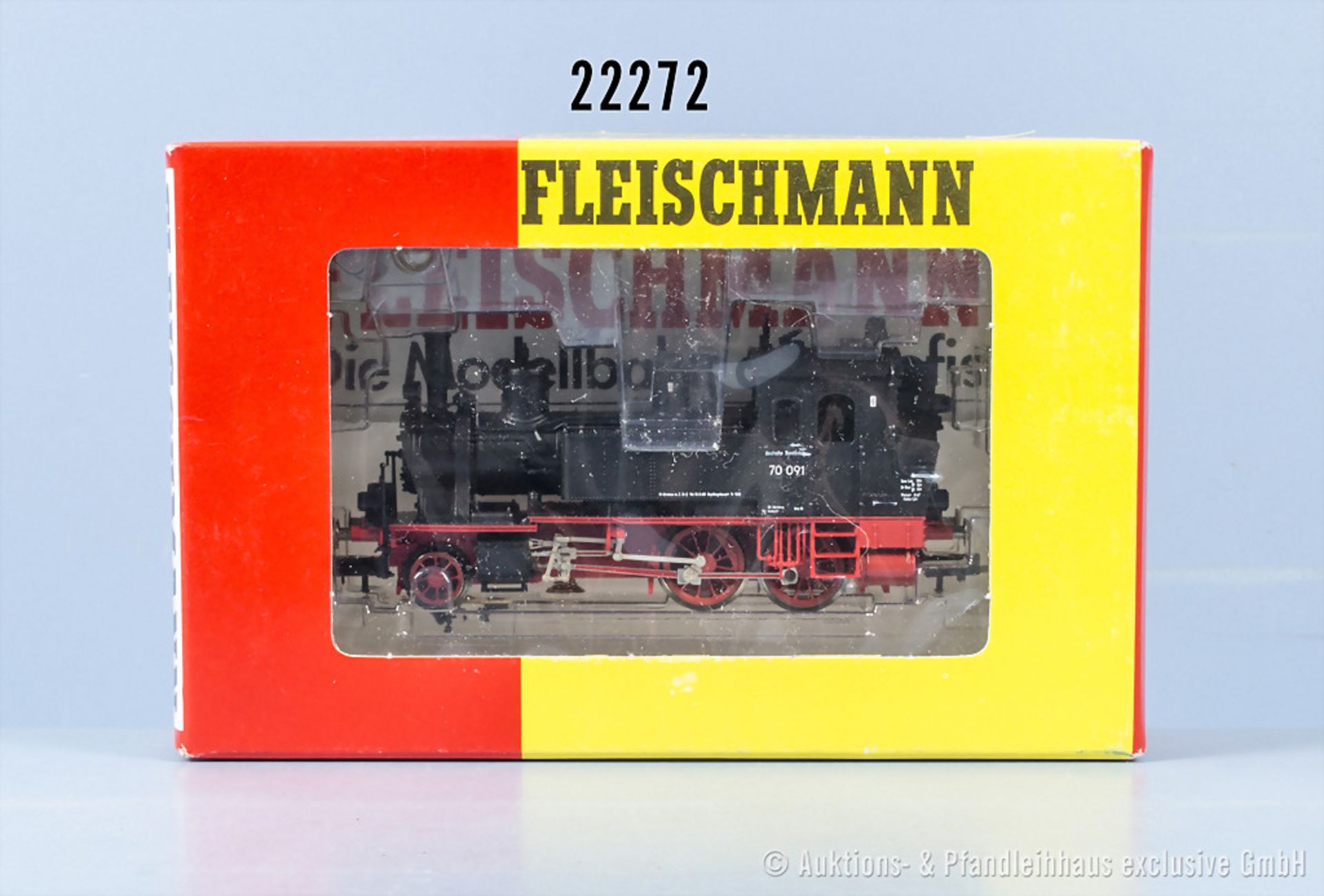 Fleischmann H0 4070 Tenderlok der DB, BN 70 91 mit Digitalschnittstelle, Z 0-1, in ...