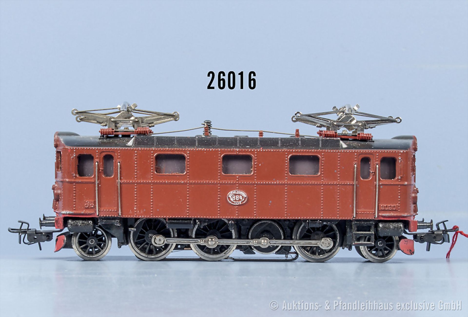 Märklin H0 3018 Typ 2 E-Lok der SJ, BN 884, Z 1-2, mit kleinen Lackfehlern und ...