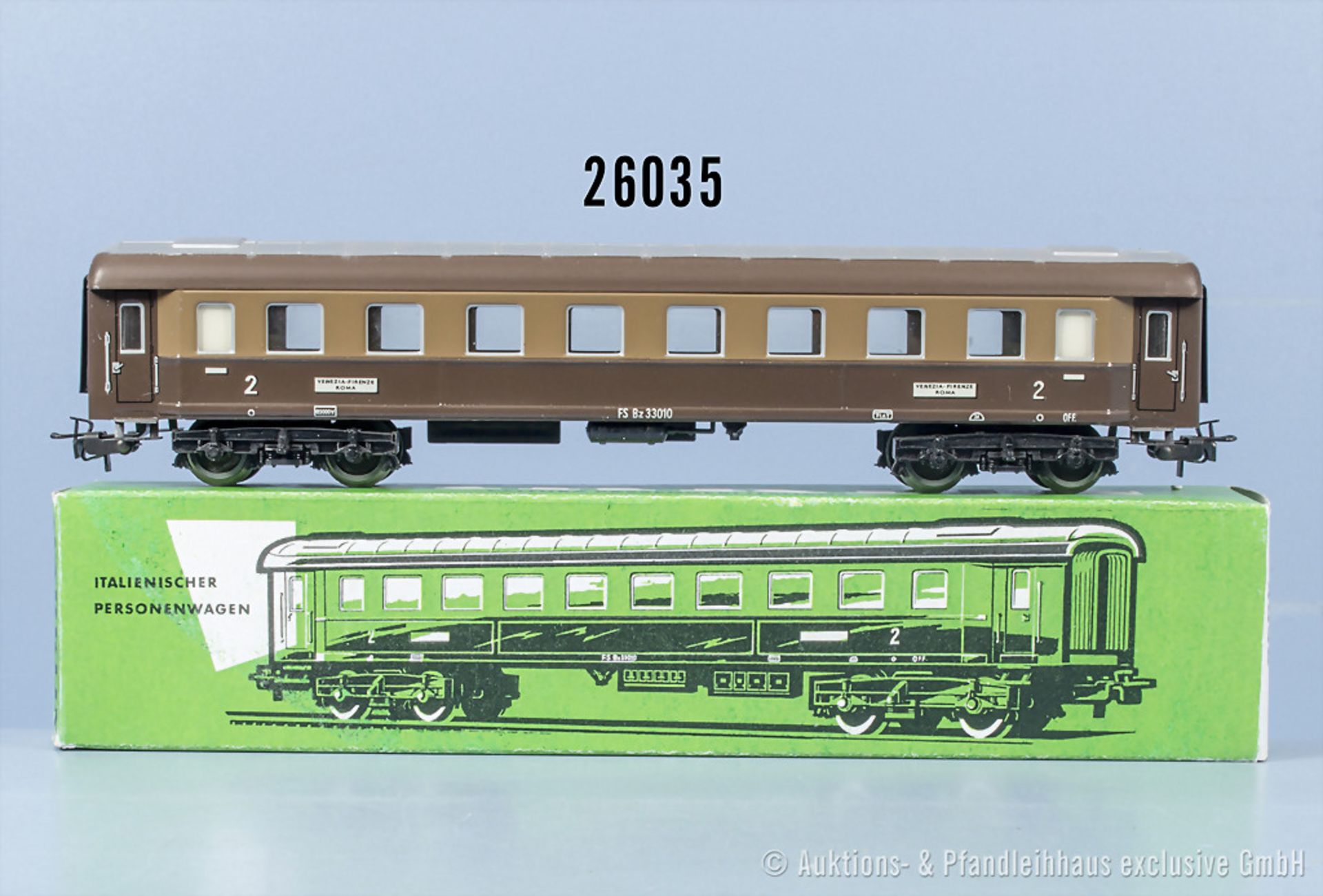 Märklin H0 4036 D-Zug Personenwagen der FS, Z 1, mit minimalen ...