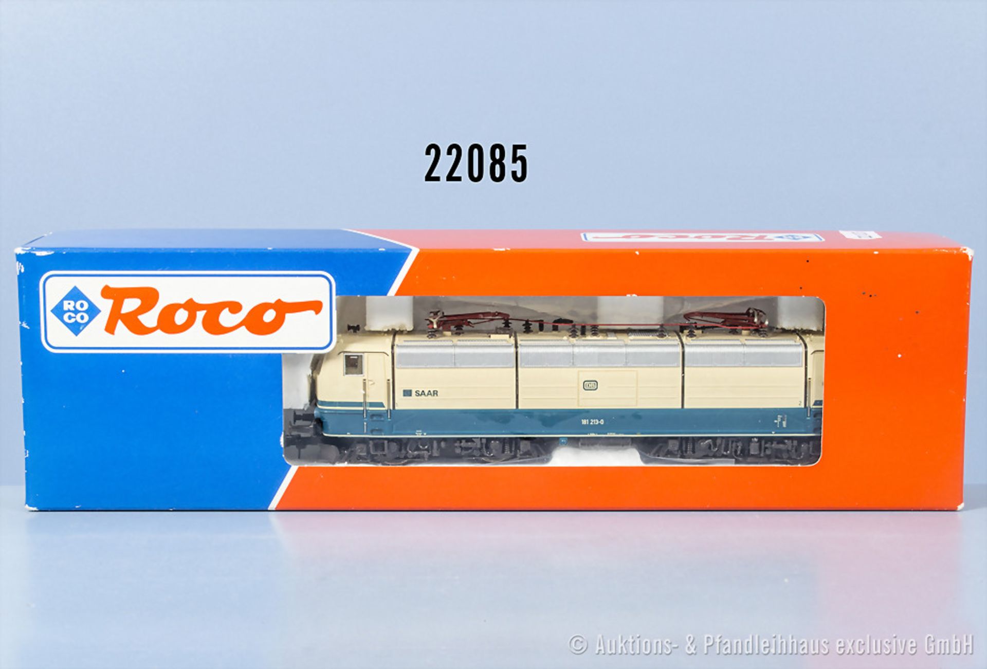 Roco H0 43890 E-Lok der DB, BN 181 213-0, Aufschrift "Saar", mit Digitalschnittstelle, ...