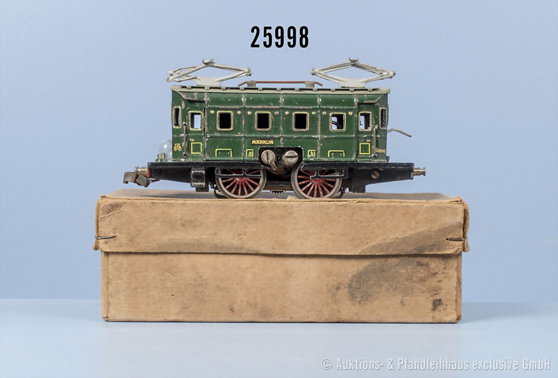 Märklin H0 RS 700 E-Lok, Z 4, in OVP, beide Motorabdeckungen zinkrissig und gebrochen, ...