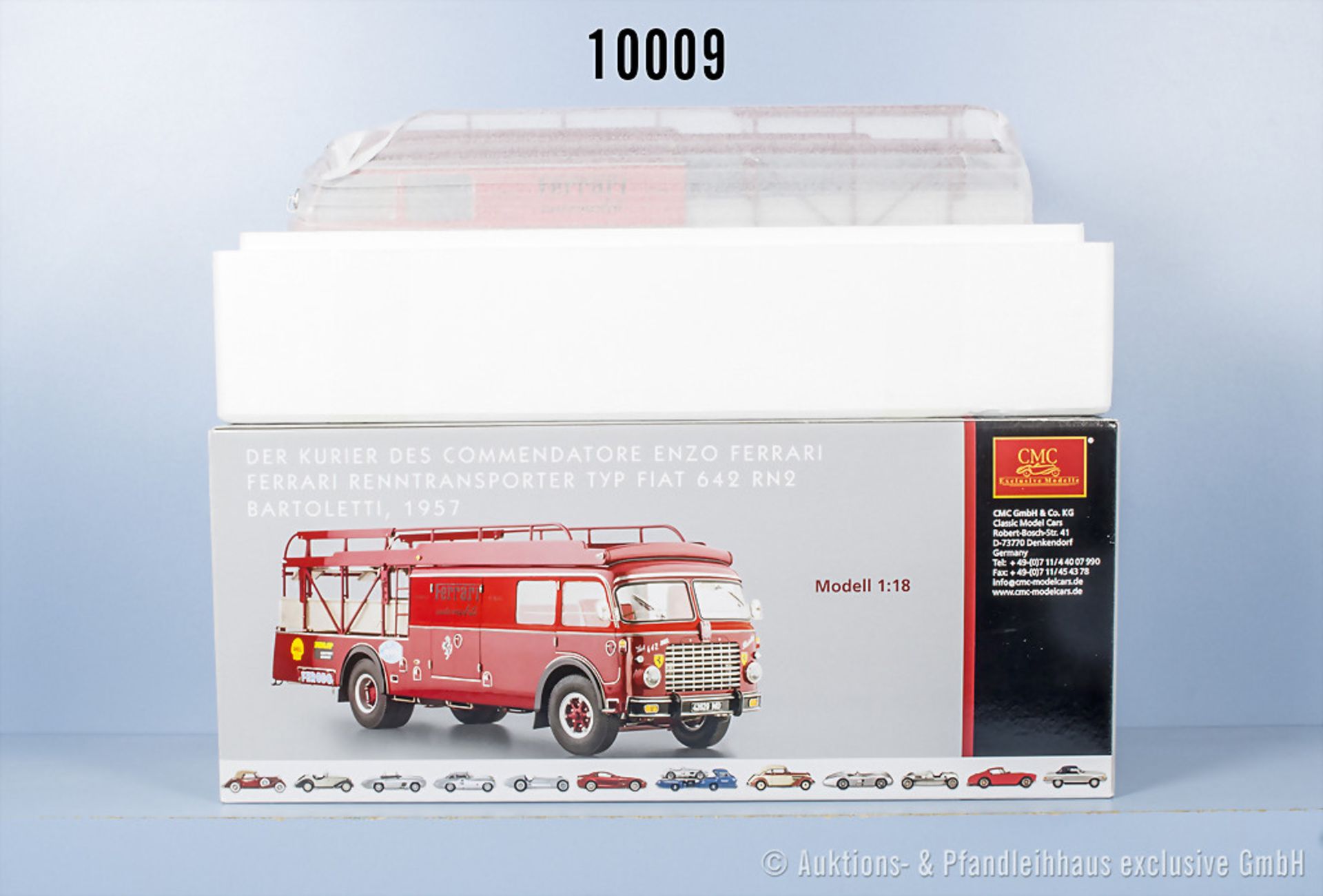 CMC M-084 Der Kurier des Commendatore Enzo Ferrari, Ferrari Renntransporter Typ Fiat 642 ...