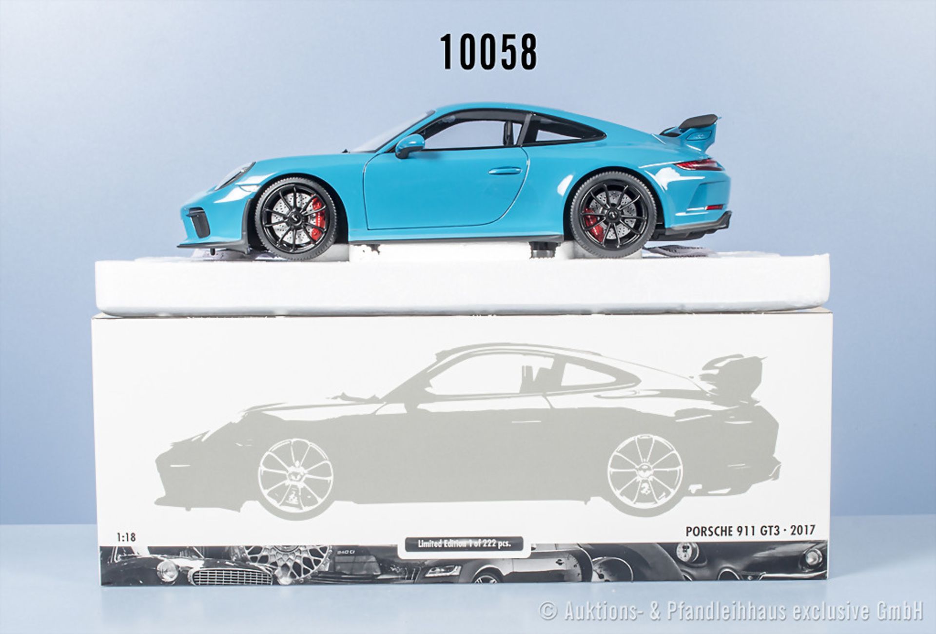 Minichamps Porsche 911 GT3 - 2017, Metall, 1:18, Z 0, OVP, limitiert ...