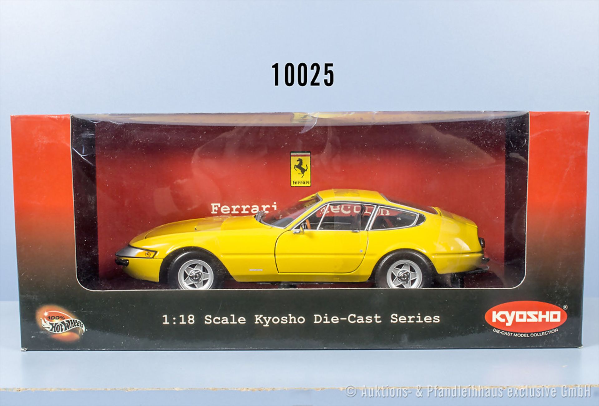 Kyosho 08161Y Ferrari 365 GTB/4 Daytona ´69, Metall, 1:18, Z 0, ...