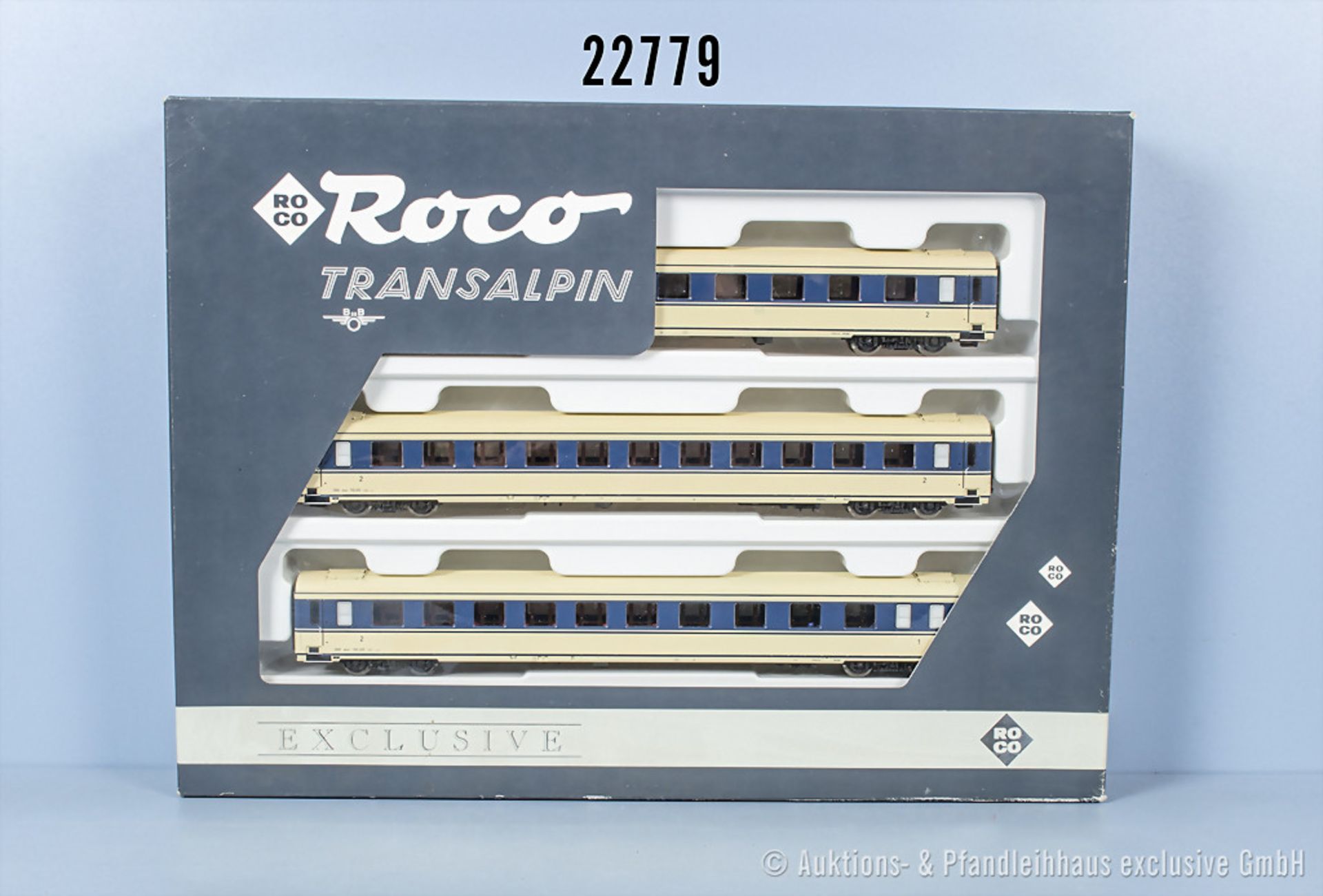 Roco H0 43895 Ergänzungswagenset zu Trans Alpin, Z 0-1, in OVP, mit ...