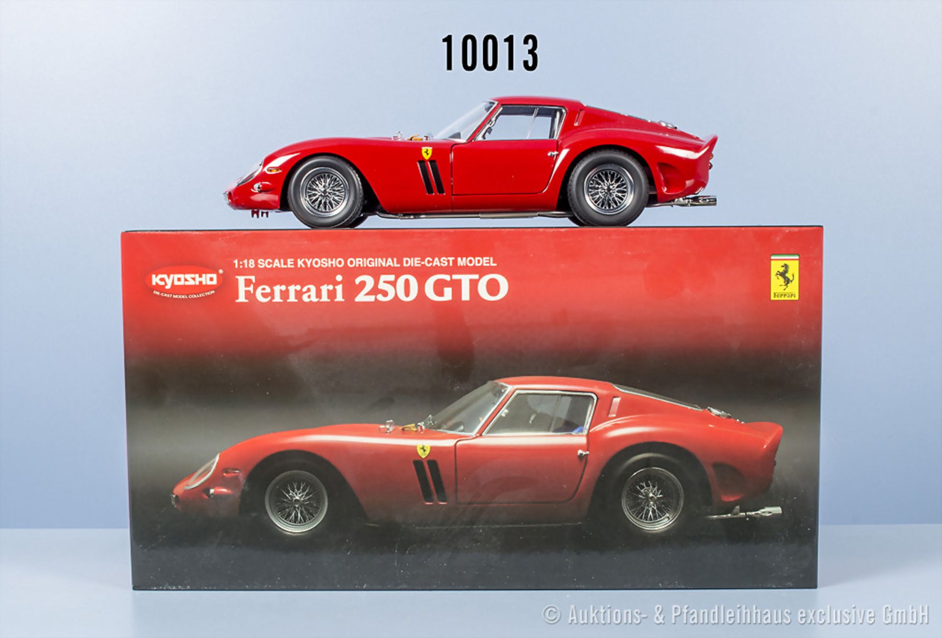 Kyosho 08431R Ferrari 250 GTO, Metall, 1:18, Z 0, ...