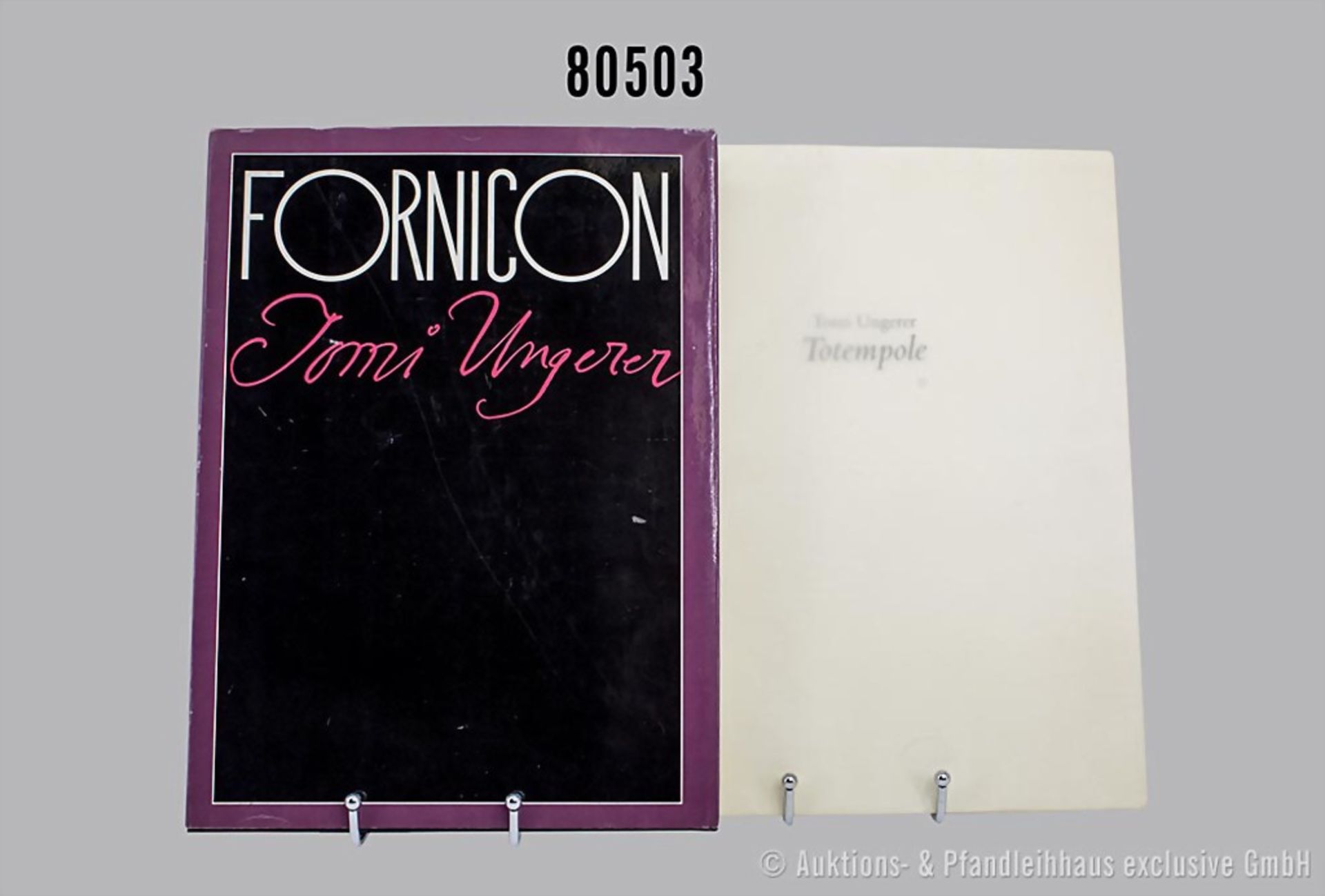 Tomi Ungerer 2 Bücher, Fornicon und Totempole, Erotische Zeichnungen 1968-1975, 124 ...