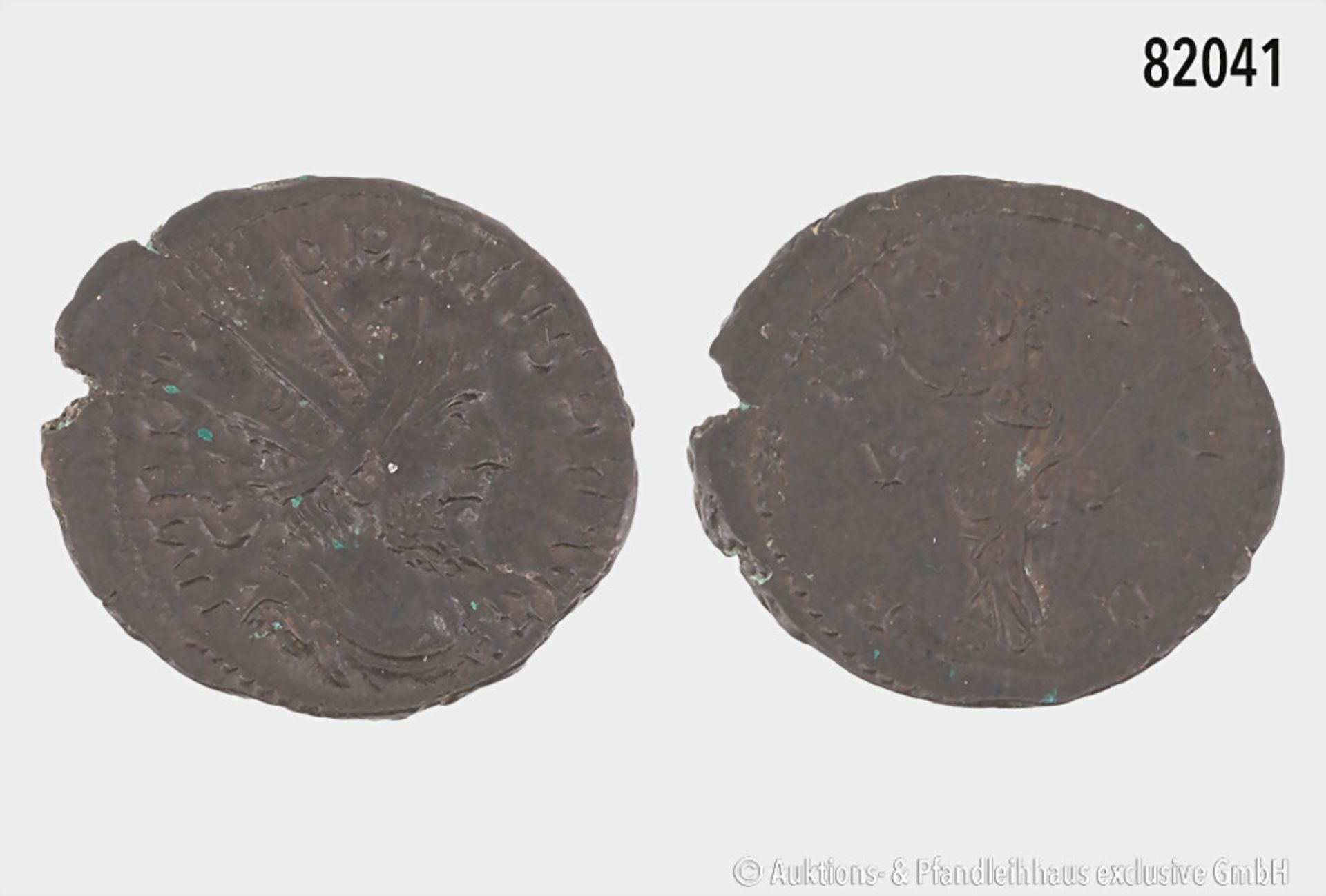Victorinus (268-270), Antoninian, Rs. PAX AVG, Pax nach links stehend, 3,23 g, 22 mm, ...