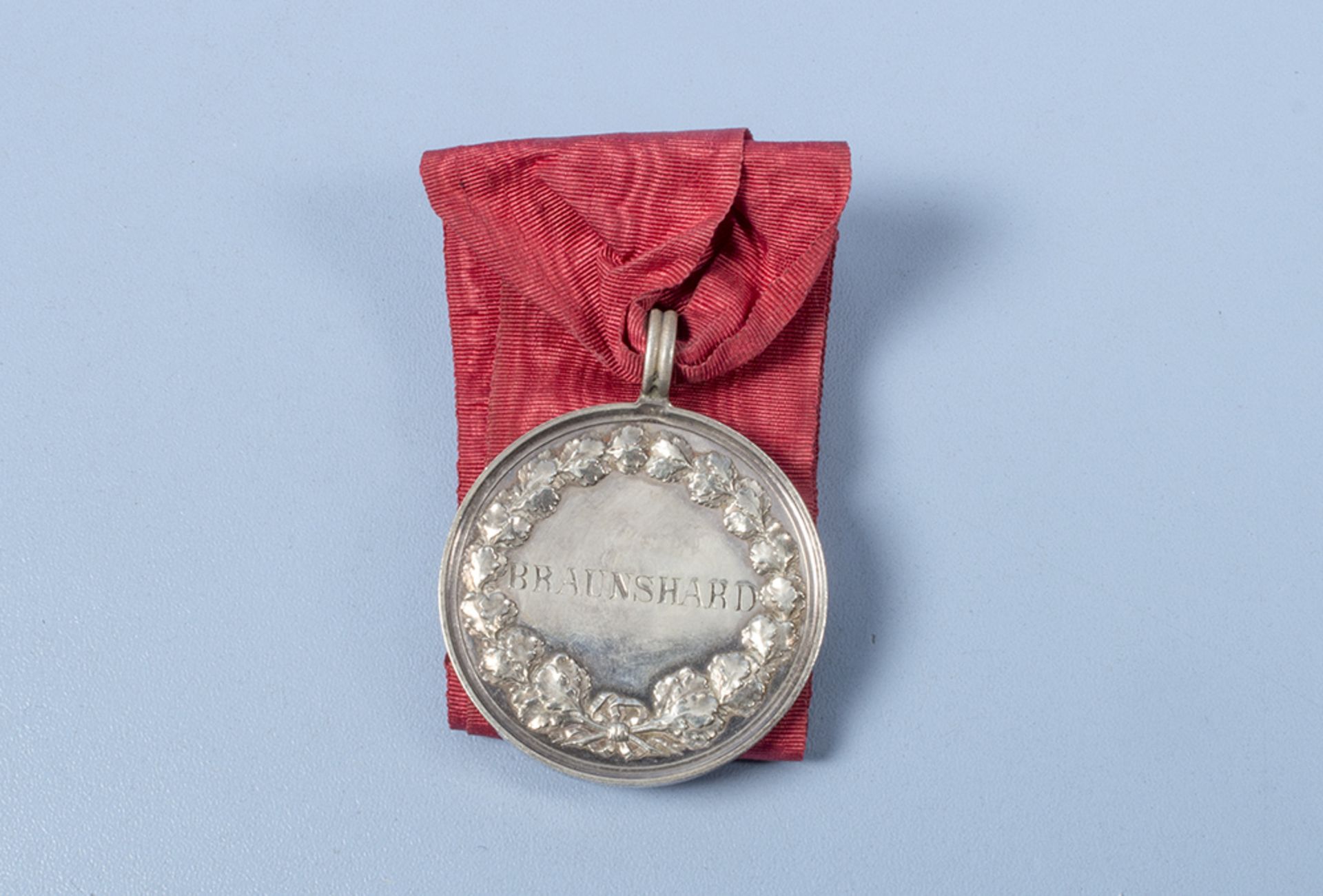 Hessen-Darmstadt Bürgermeister-Medaille mit Bildnis "Ludwig III Großherzog von Hessen", ... - Image 2 of 2