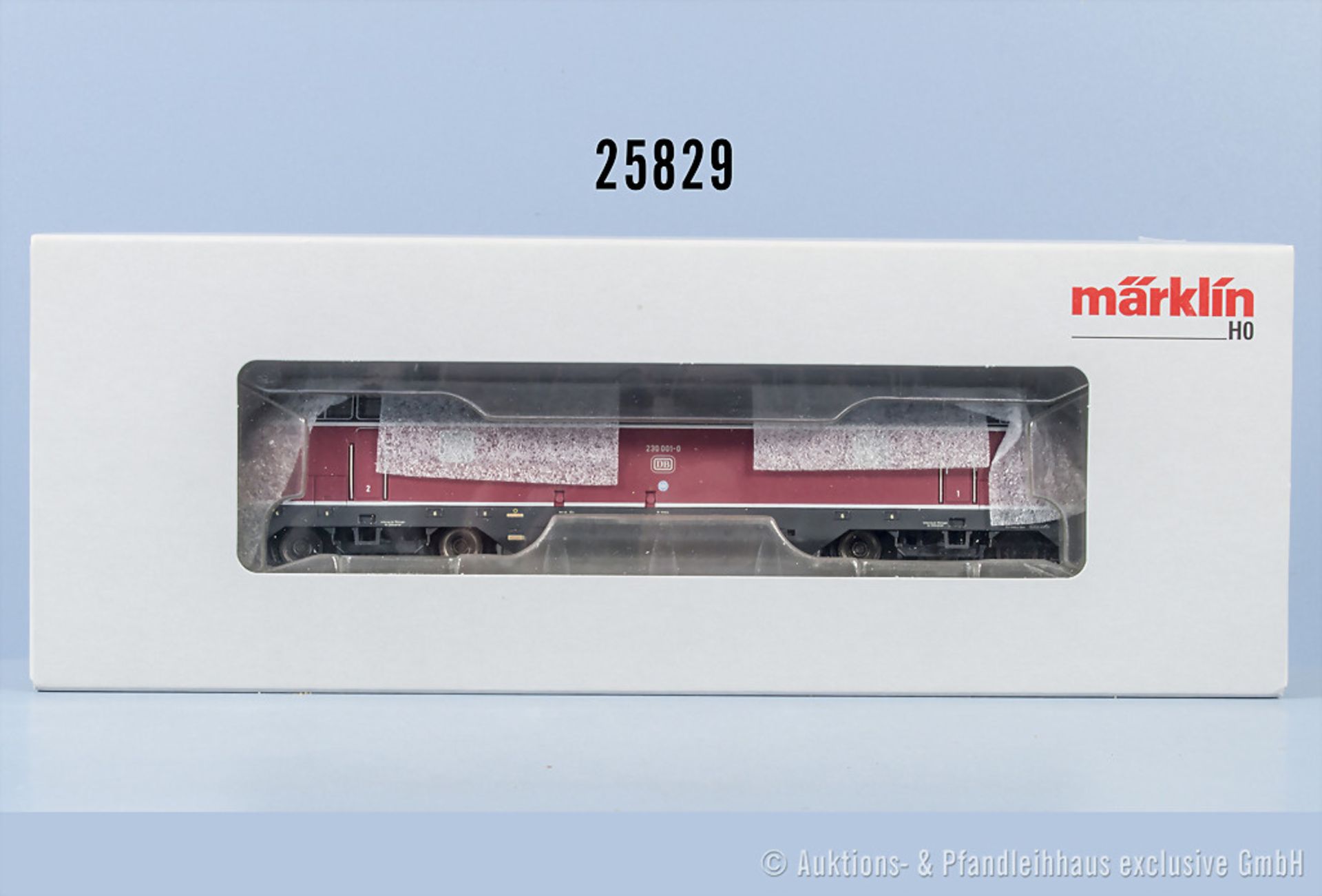 Märklin mfx digital H0 39300 Dieselook der DB, BN V 230 001-0, Z 1 in ...