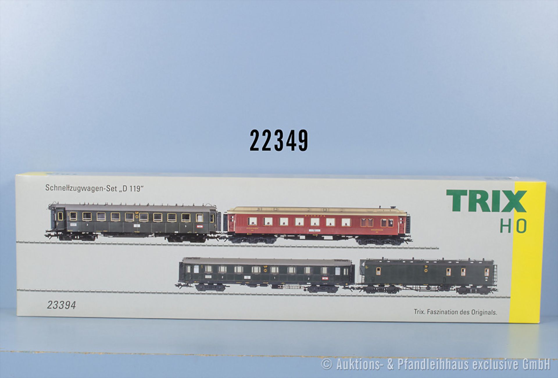 Trix International H0 23394 D-Zug-Wagenset D119, Z 0-1, in ...