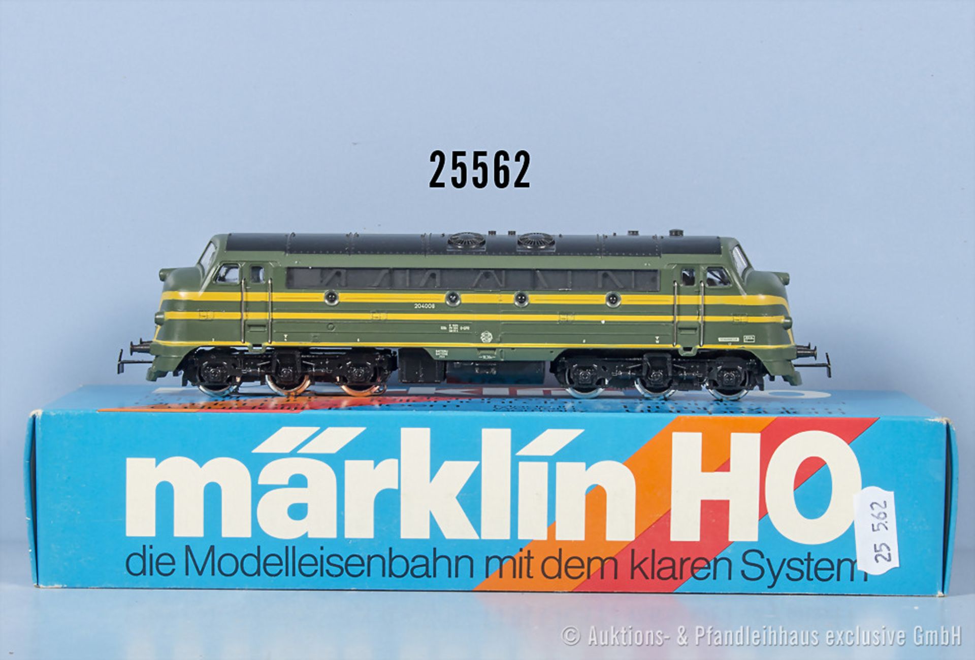 Märklin H0 3066 Typ 2 Diesellok der SNCB, BN 204008, Z 1, in ...