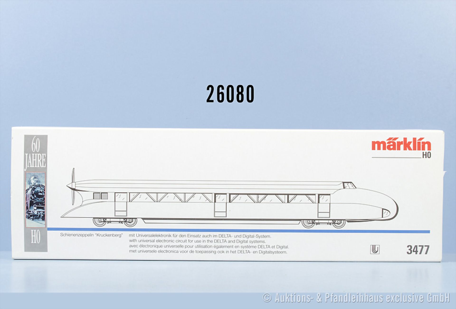 Märklin Delta digital H0 3477 Schienenzeppelin, Z 1, in ...