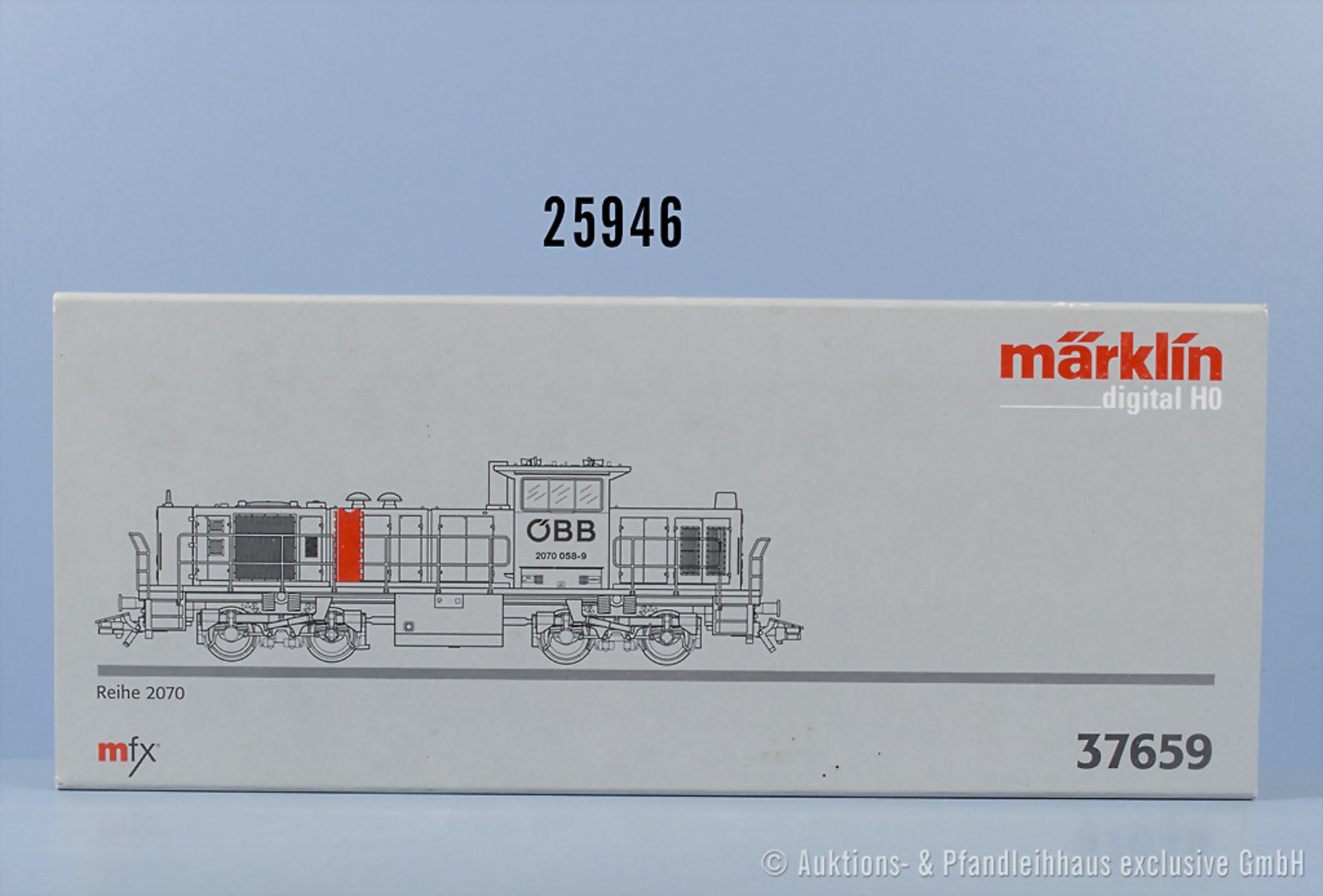 Märklin mfx digital H0 37659 Diesellok der ÖBB, BN 2070 058-9, Z 1, in ...