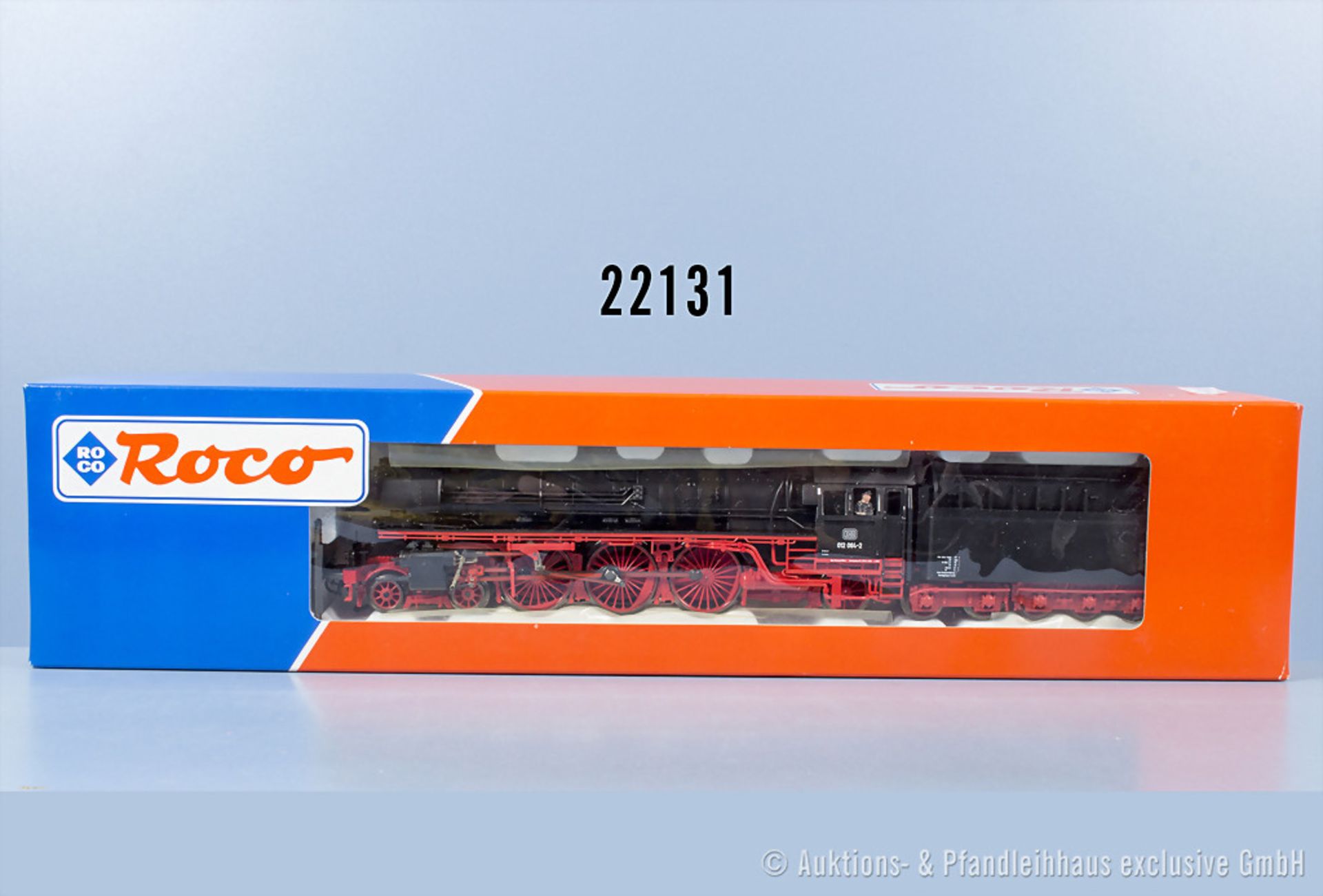Roco H0 43874 Schlepptenderlok der DB, BN 012 064-2 mit Digitalschnittstelle, Z 0-1, in ...