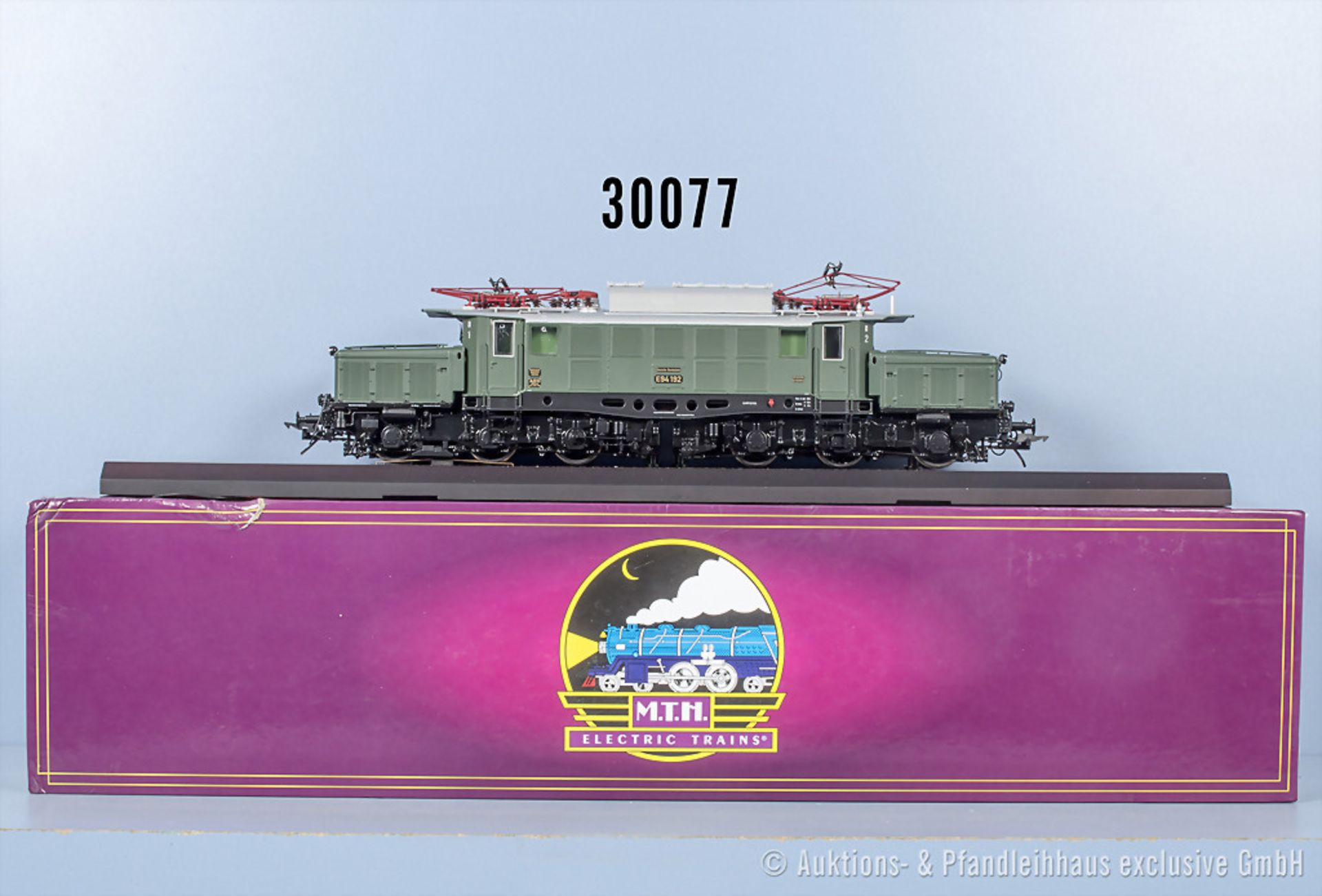 MTH Spur 0 20-5673-2 E-Lok der DB, BN E94 192, mit Sound, Z 0, in ...