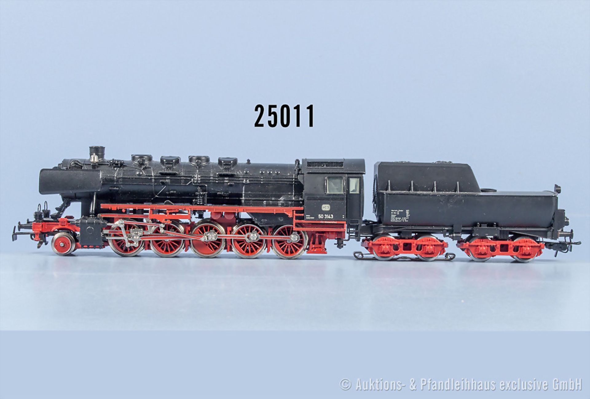 Märklin H0 3315 Schlepptenderlok der DB, BN 50 3143, Z ...