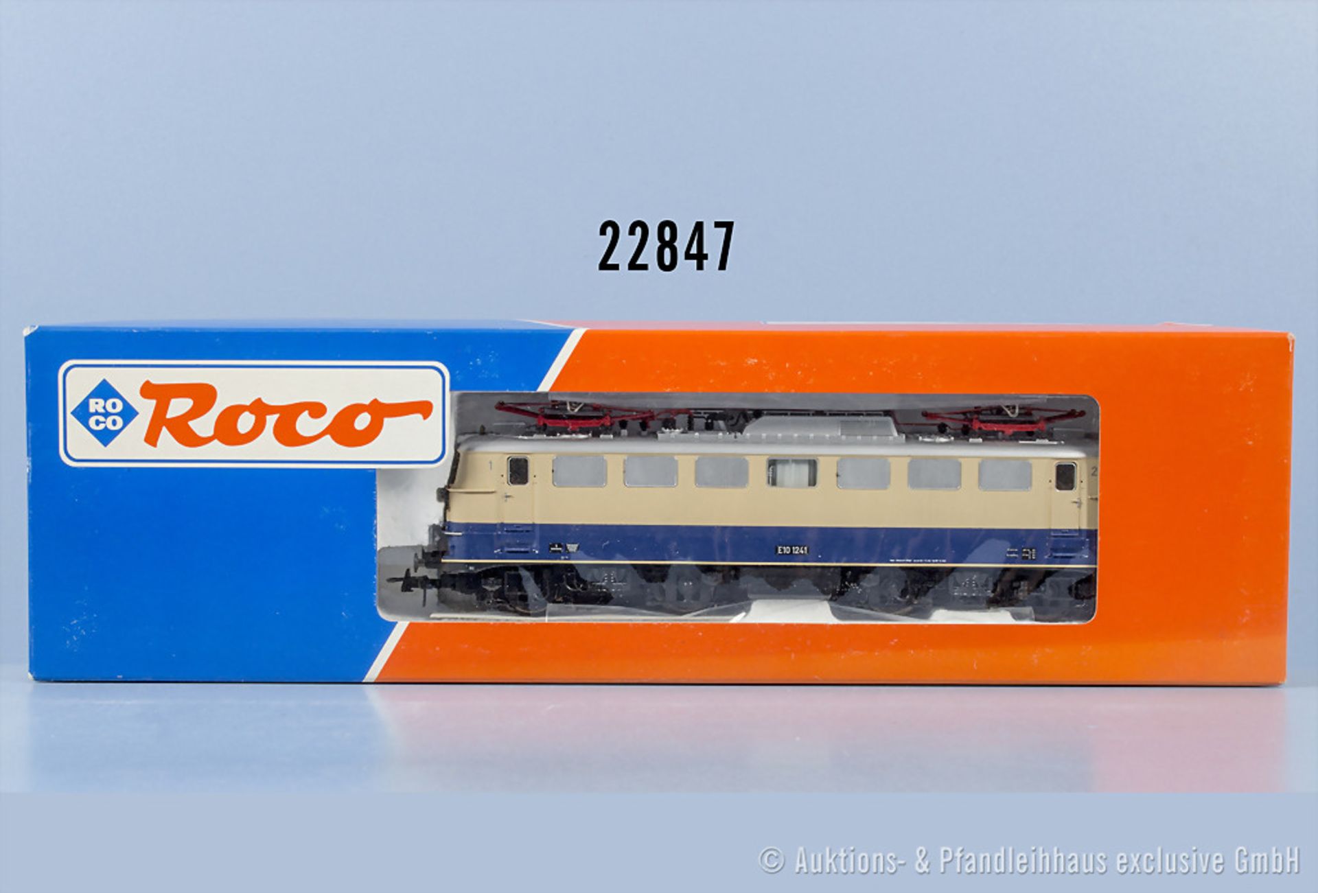 Roco H0 43994 E-Lok der DB, BN E10 1241, Z 0-1, in OVP, ...