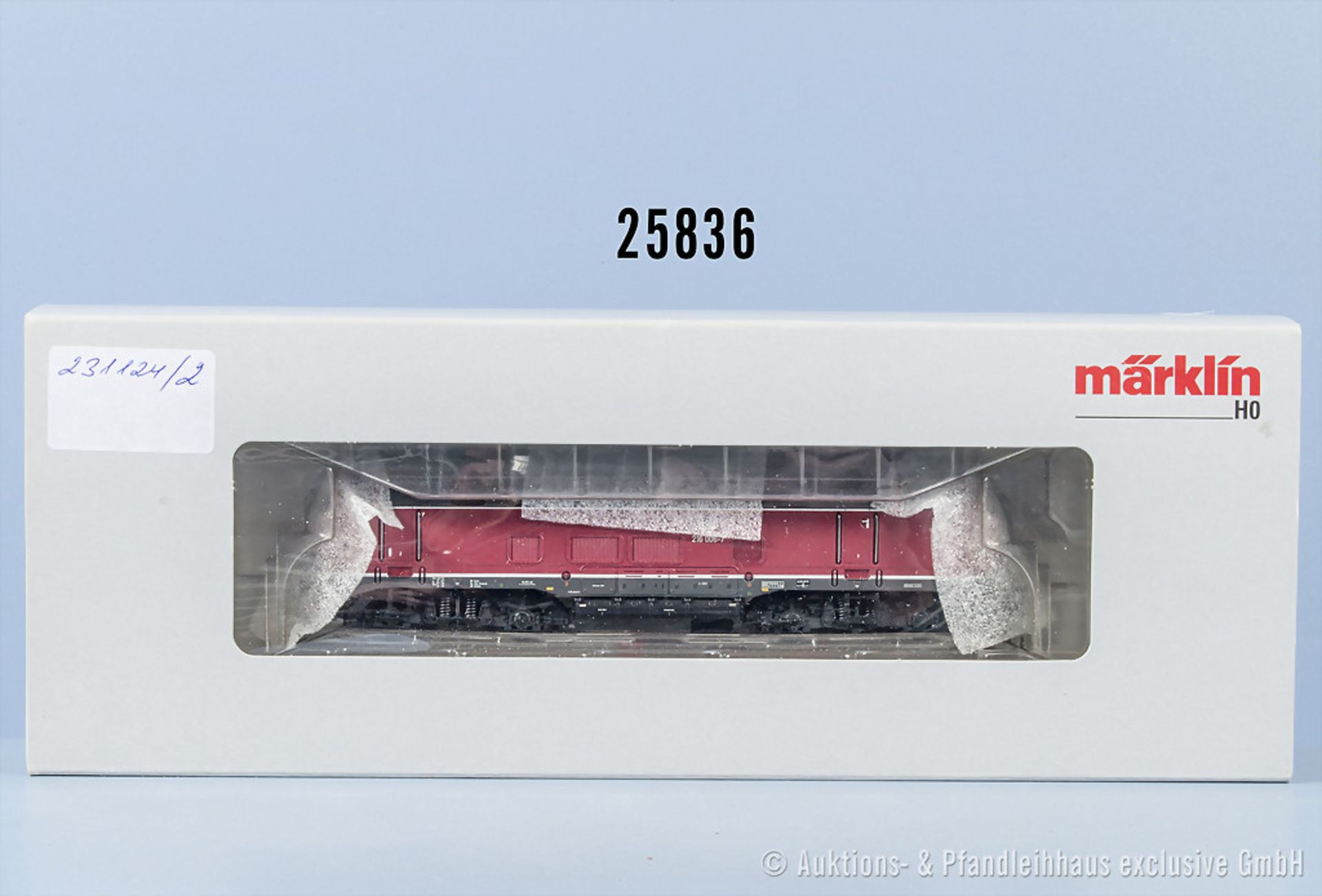 Märklin mfx digital H0 37740 Typ 1 Diesellok der DB, BN 216 006-7, Z 1 in ...