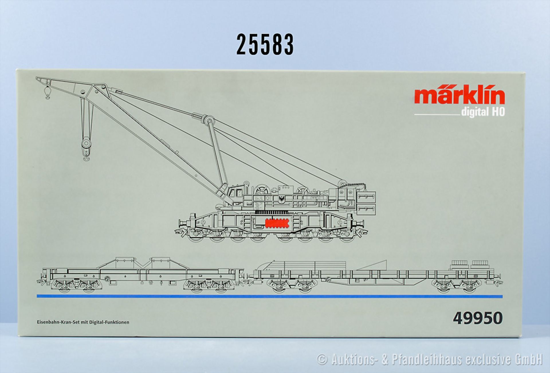 Märklin digital H0 49950 Eisenbahnkranset, Z 0-1, in ...