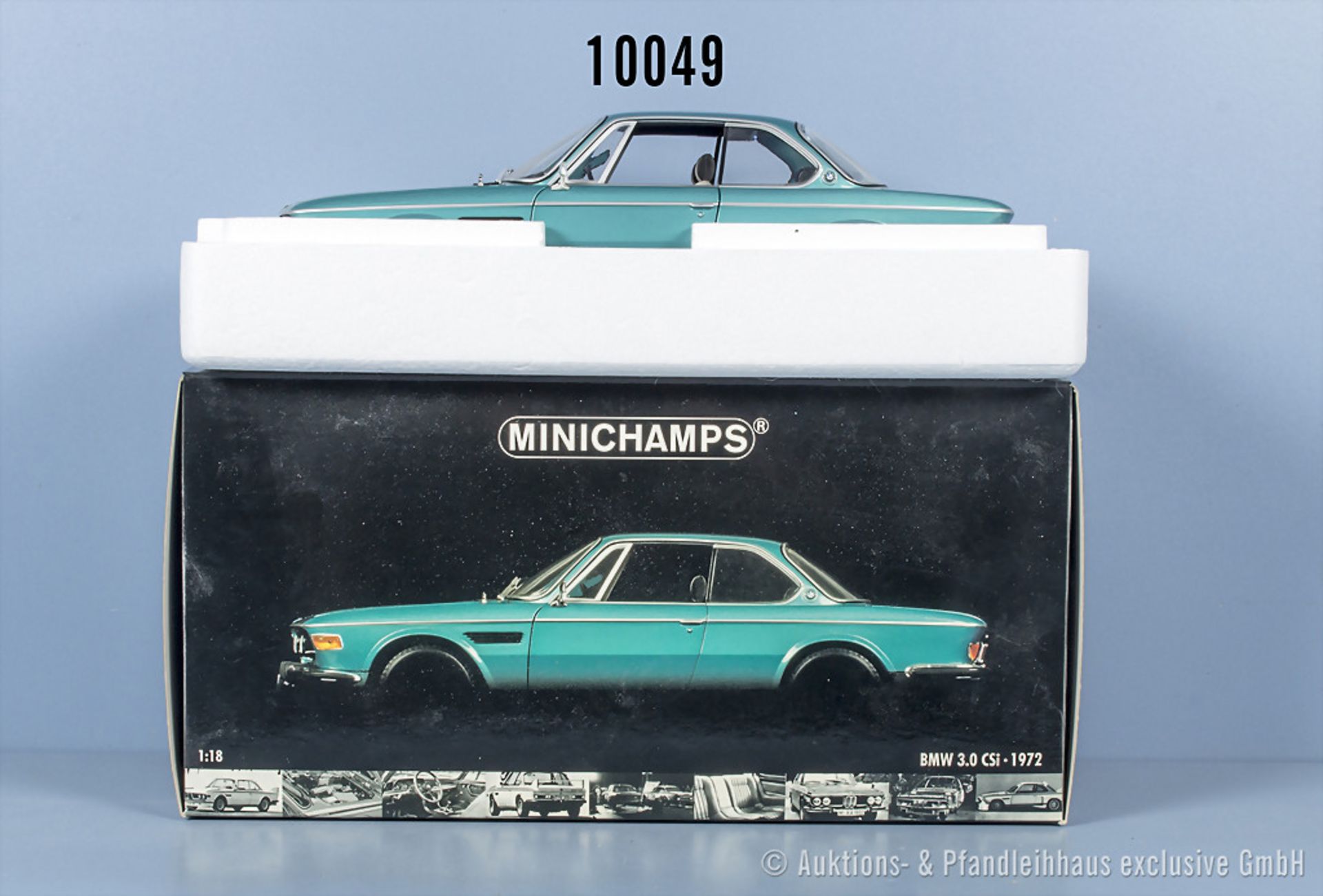 Minichamps BMW 3.0 CSi - 1972, Metall, 1:18, Z 0, ...