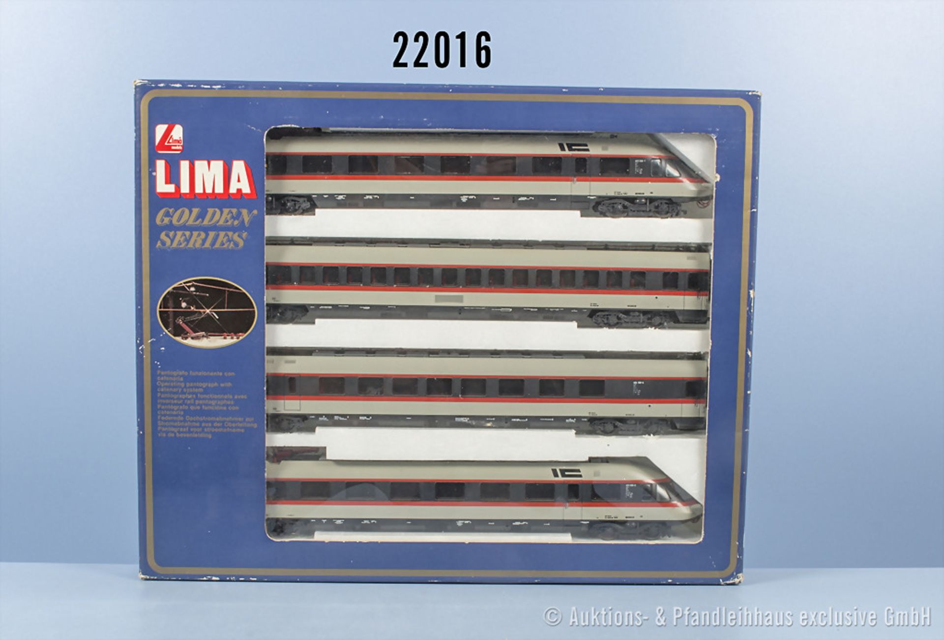 Lima H0 149749 4-teilgiger E-Triebzug der DB, BN 403 005-2, Z 1-2, in ...