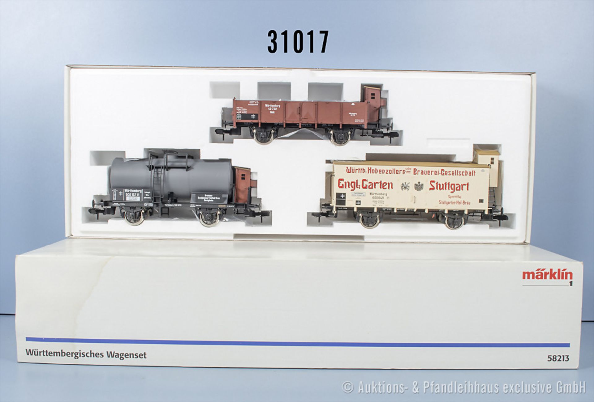 Märklin Profi 1 58213 Württembergisches Wagenset, Z 0-1, in ...