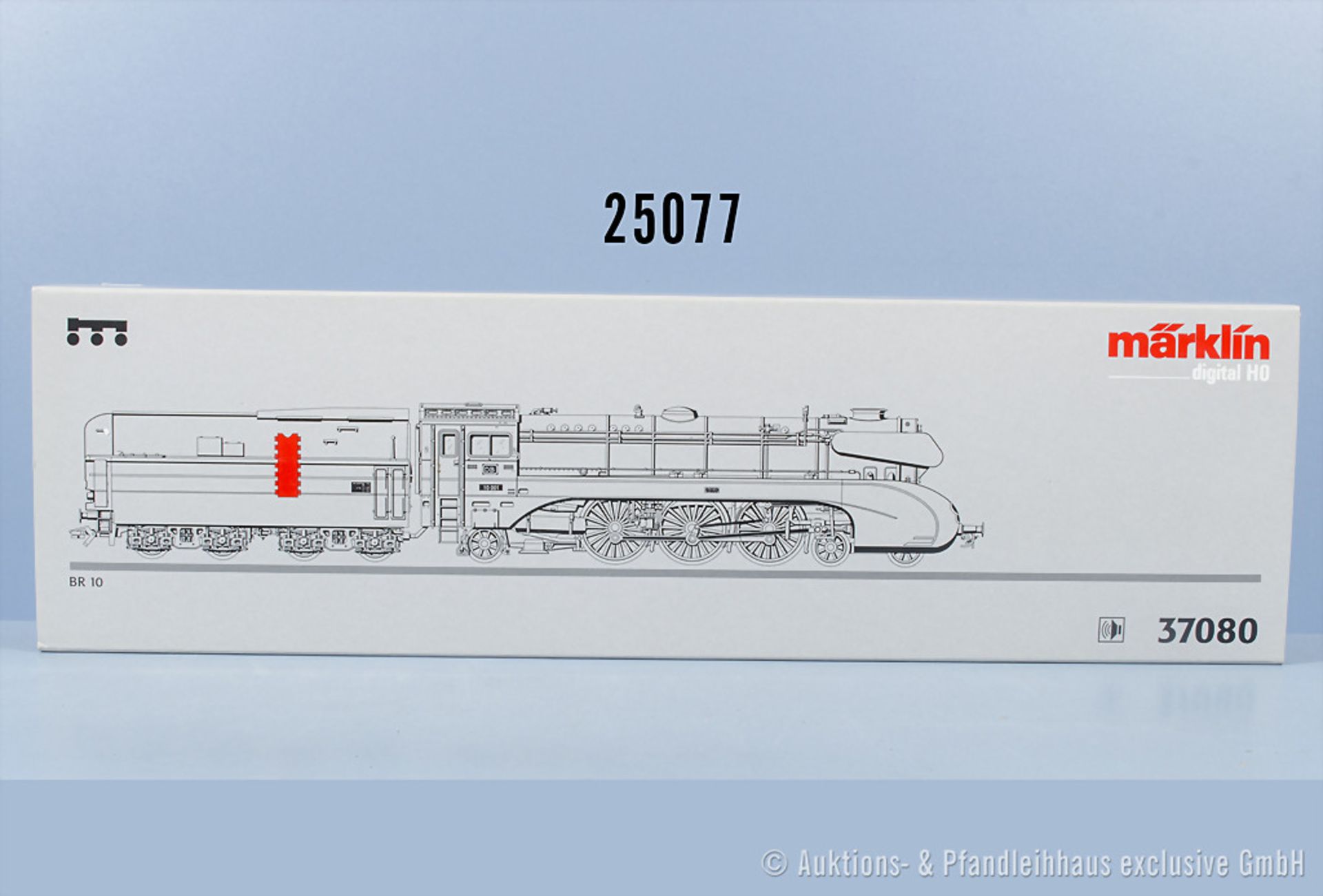 Märklin digital H0 37080 Schlepptenderlok der DB, BN 10 001, Z 1, in ...