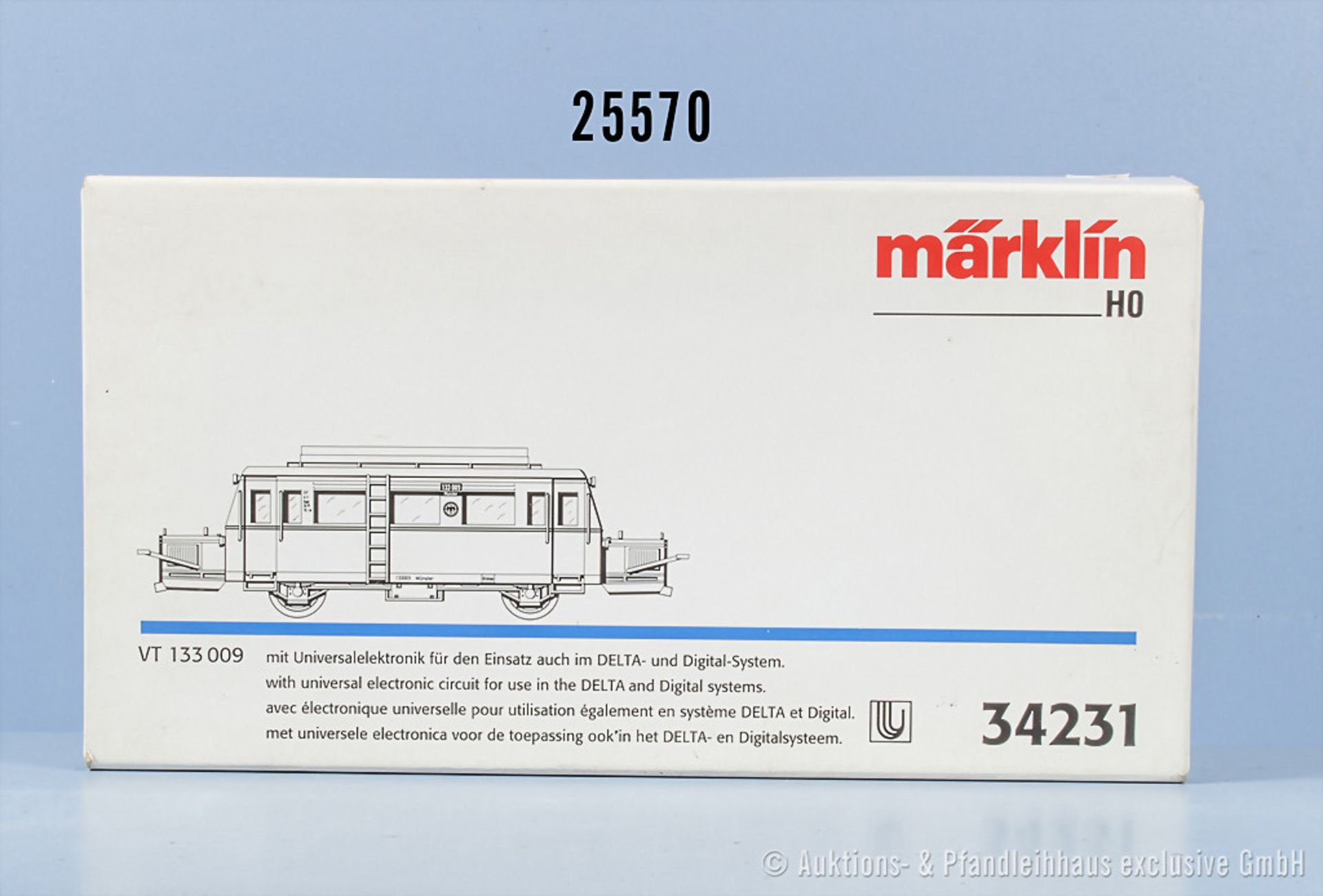 Märklin Delta digital H0 34231 Schienenbus der DRG, BN 133 009, Z 0-1, in ...