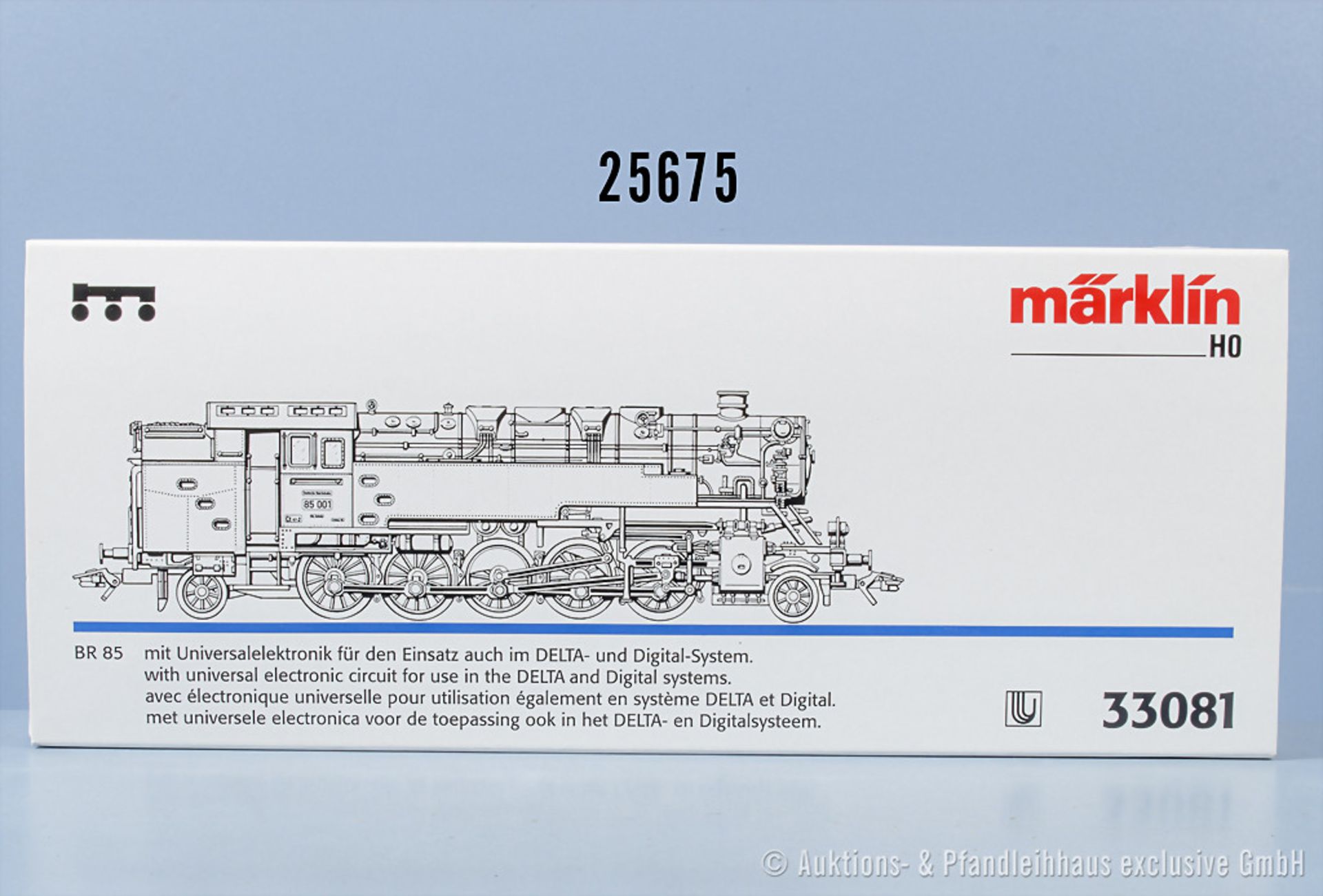 Märklin Delta digital H0 33081 Tenderlok der DRG, BN 85 001, Z 0-1, in ...