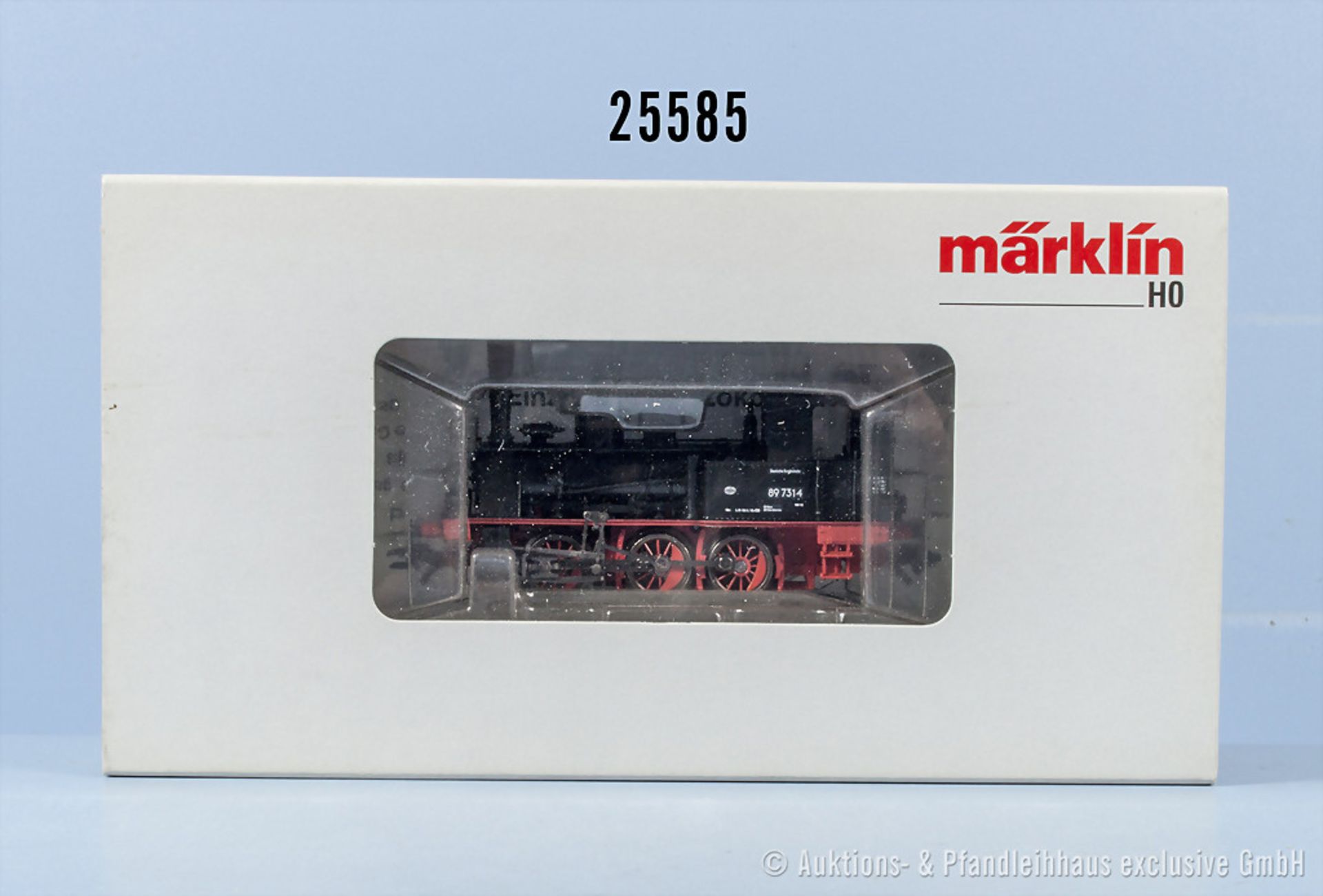 Märklin mfx digital H0 37140 Typ 1 Tenderlok der DB, BN 89 7314, Z 0-1, in ...