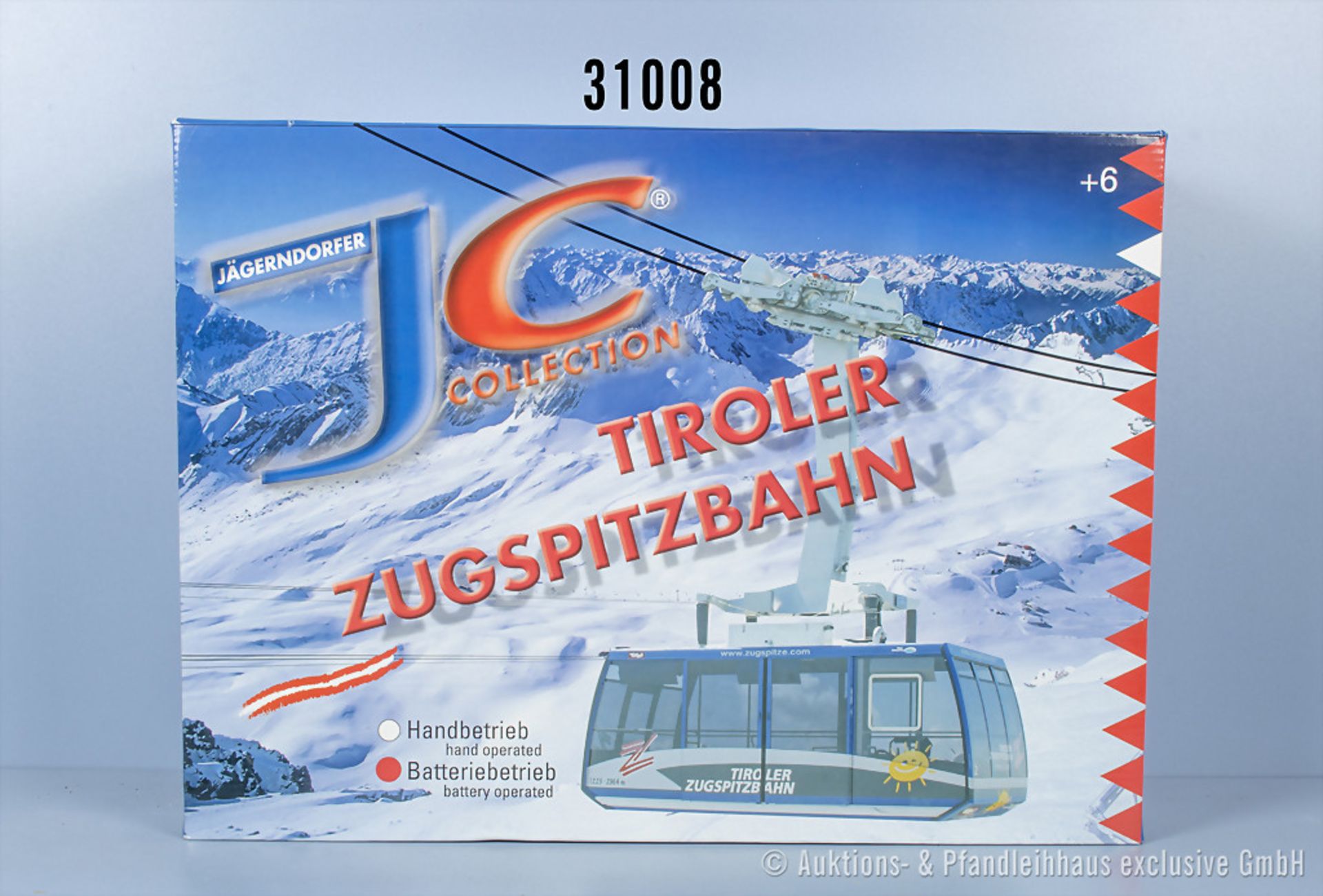 Jägerndorfer Spur 1 89390 Seilbahn Tiroler Zugspitzbahn mit 2 Gondeln für ...