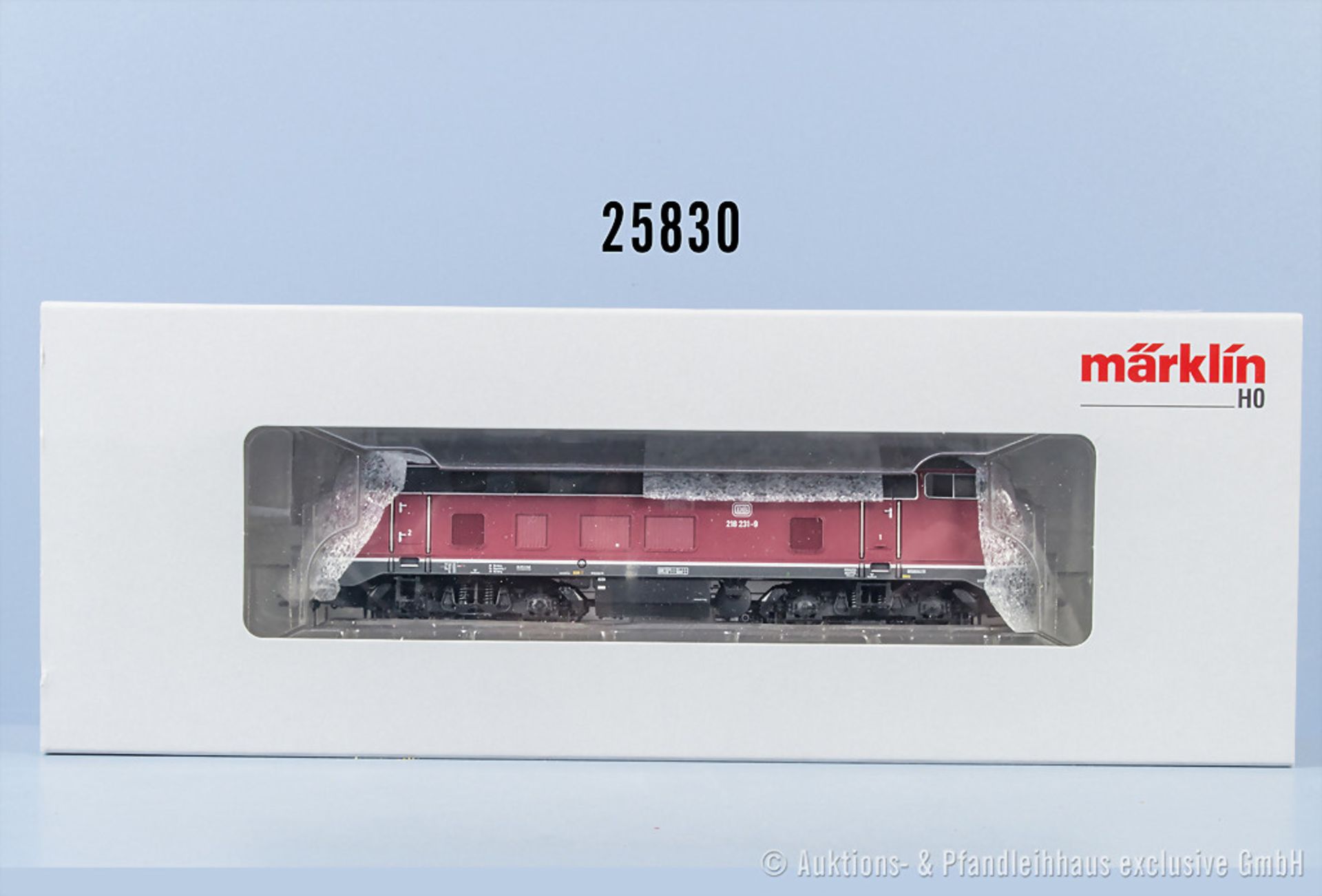 Märklin mfx digital H0 39180 Typ 1 Diesellok der DB, BN 218 231-9, Z 1 in ...