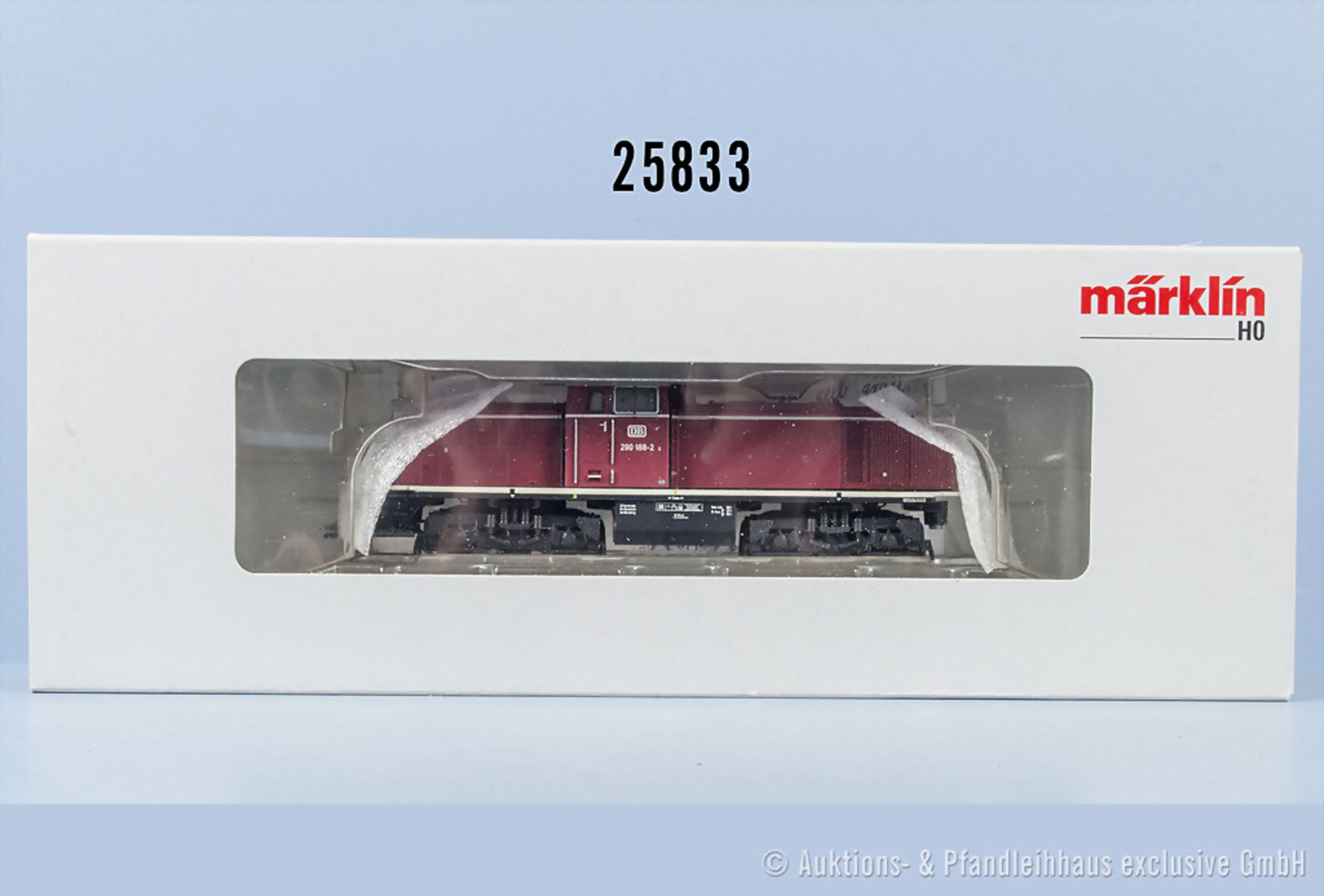 Märklin mfx digital H0 37901 Typ 1 Diesellok der DB, BN 290 188-2, Z 1-2 in OVP, Gehäuse ...